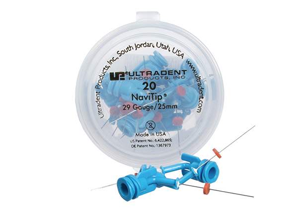 Ultradent Navi Tips 29 Gauge 25mm Pack of 20 - 5114