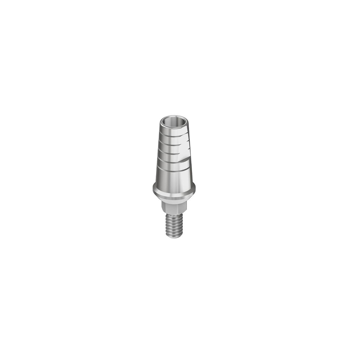 Dentaltech Israeli Implant Compatible Straight Abutment RS ∅5.0mm X G/H1.0mm X 7.0mm (RS3801)
