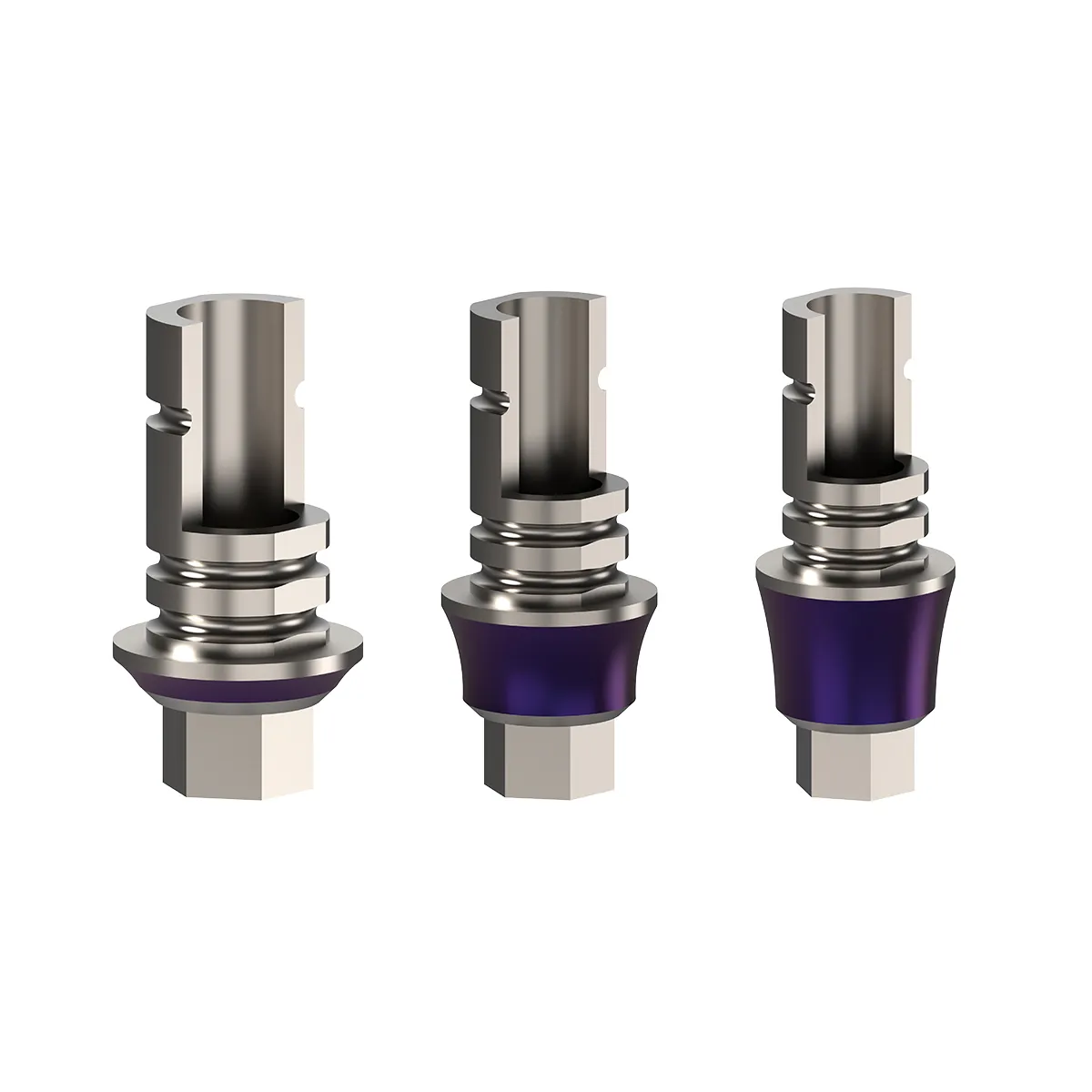 EZ Fit Internal Hex Titanium Ti-Base Abutments With Screw