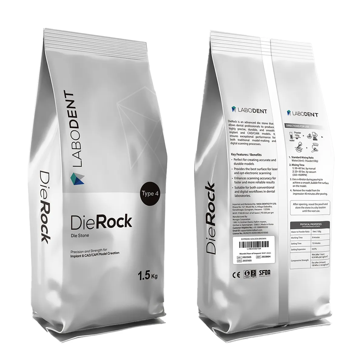 Labodent DieRock Die Stone Type 4