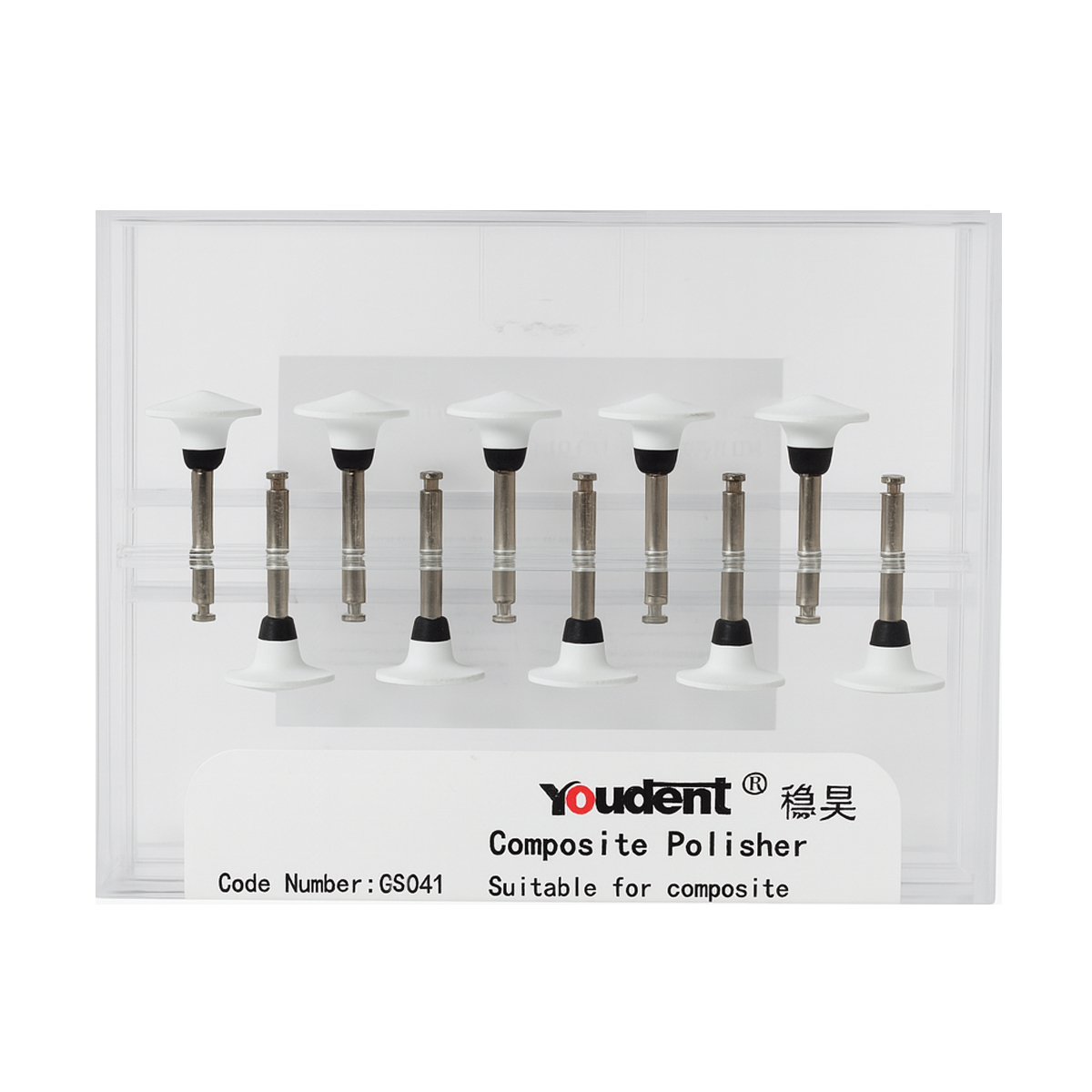 Youdent Composite Polishing Kit White RA (Pack of 10)