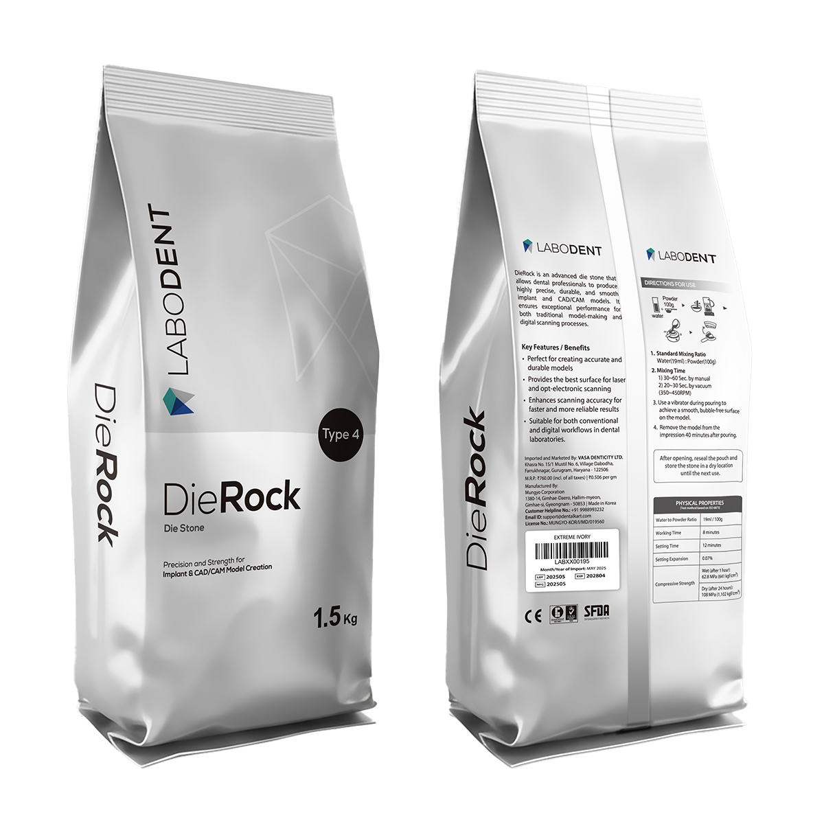 Labodent DieRock Die Stone Type 4