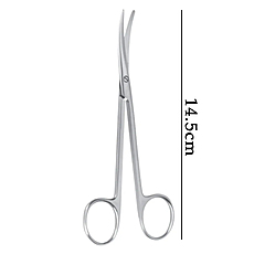 GDC Scissors Metzenbaum - Curved (14.5cm) (S29)