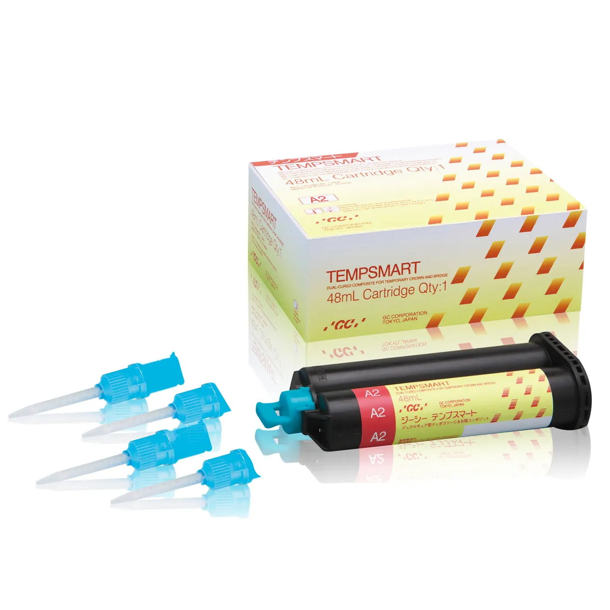 GC Tempsmart Temporary Crown & Bridge Material - Shade A2