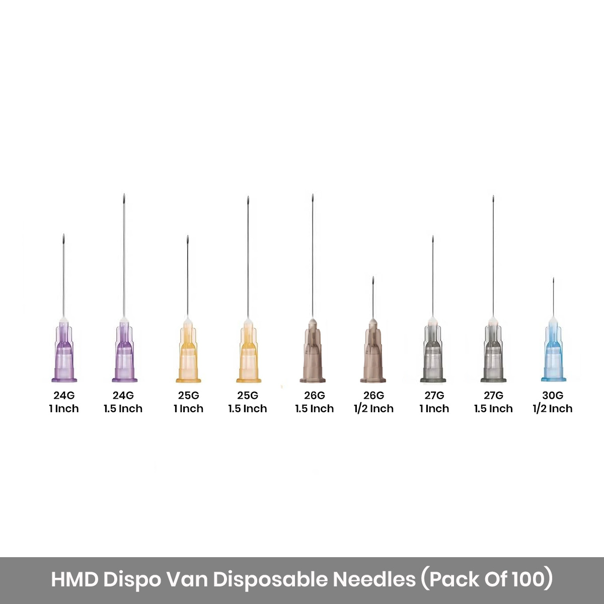 HMD Dispo Van Disposable Needles (Pack Of 100)