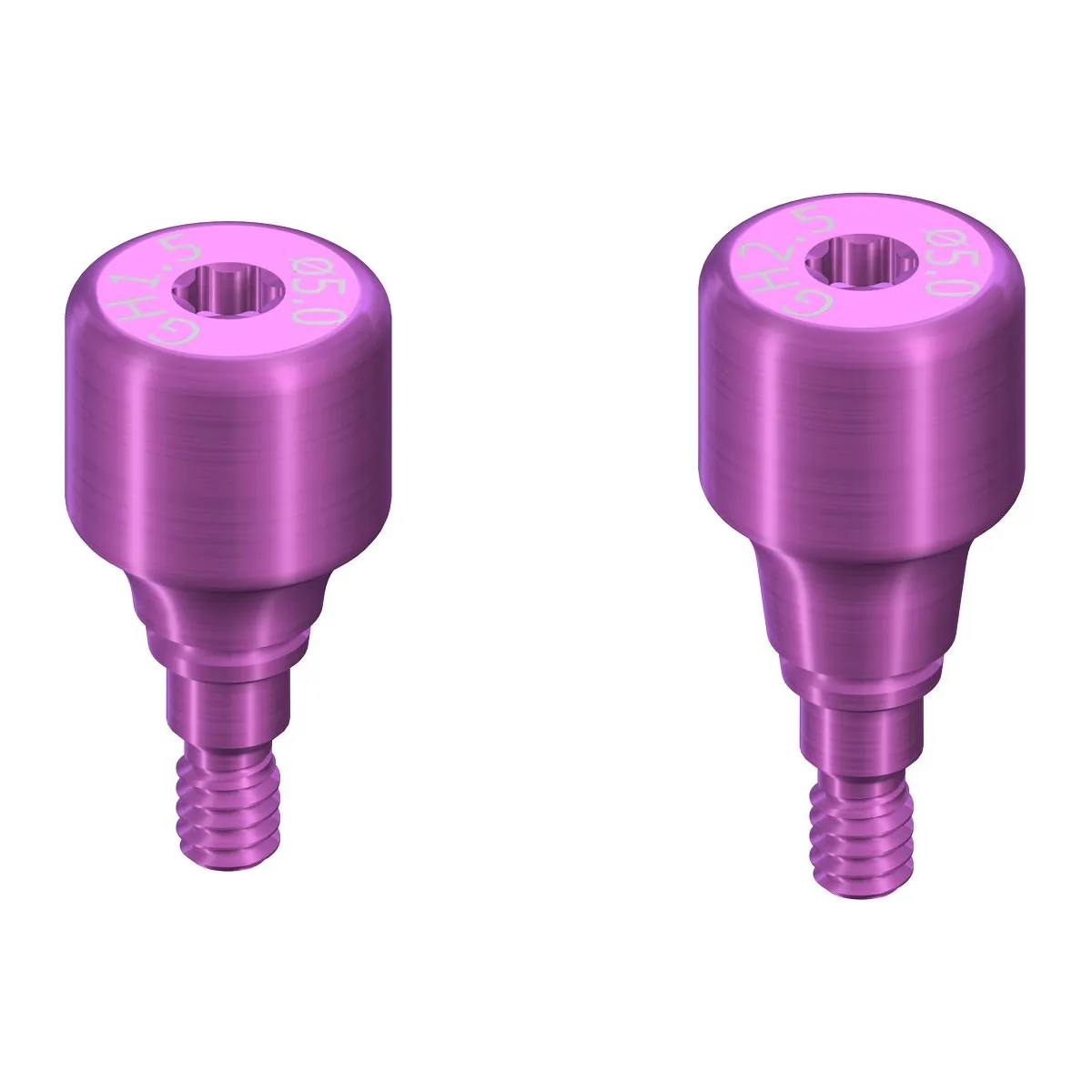 Dentaltech Straumann BLX Implant Compatible Healing Abutments