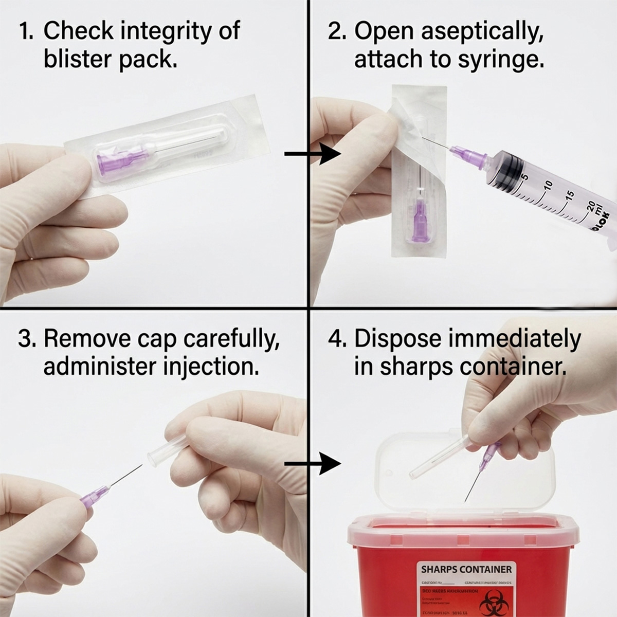 HMD Dispo Van Disposable Needles (Pack Of 100)