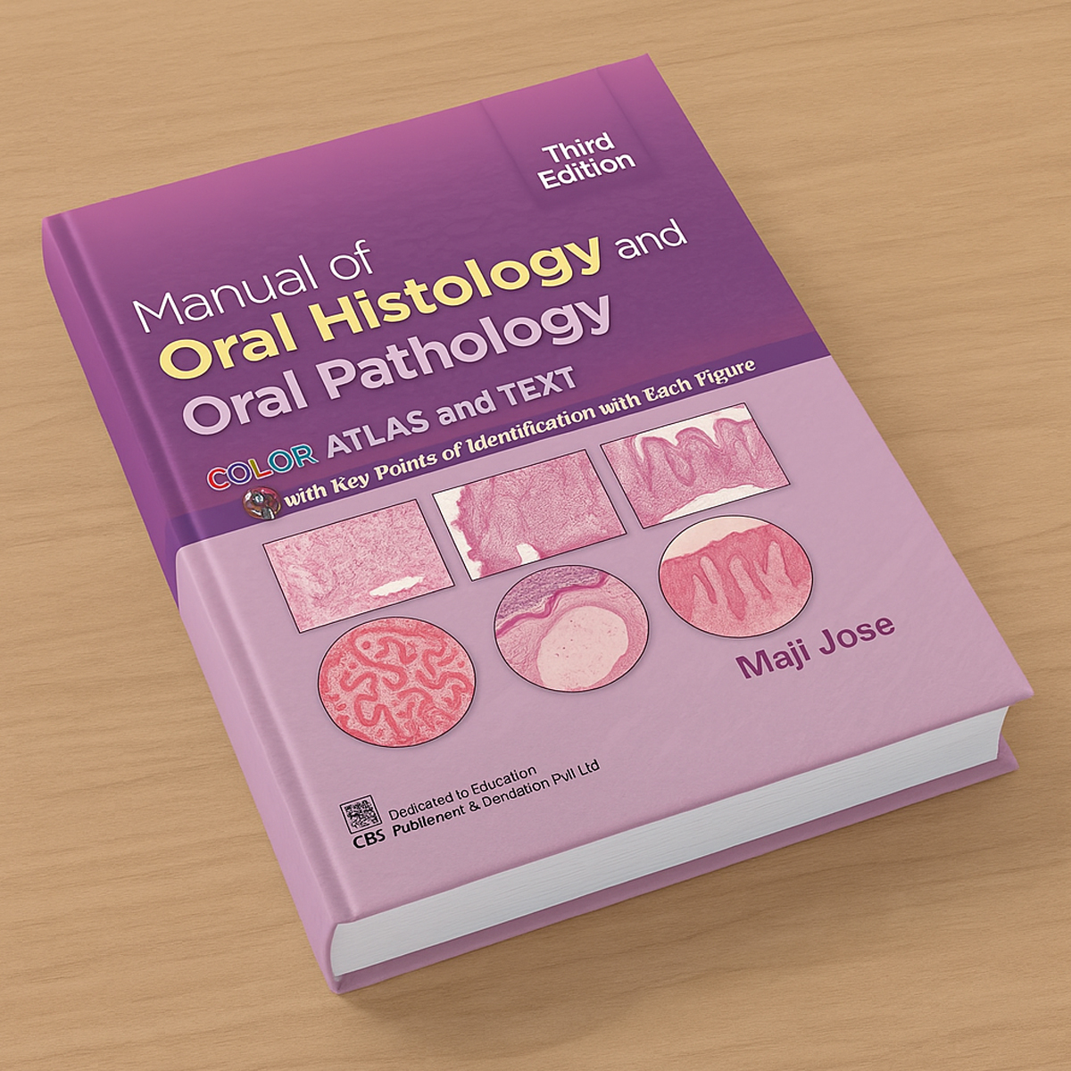 Manual of Oral Histology And Oral Pathology | Color Atlas & Text By Maji Jose | Third Edition