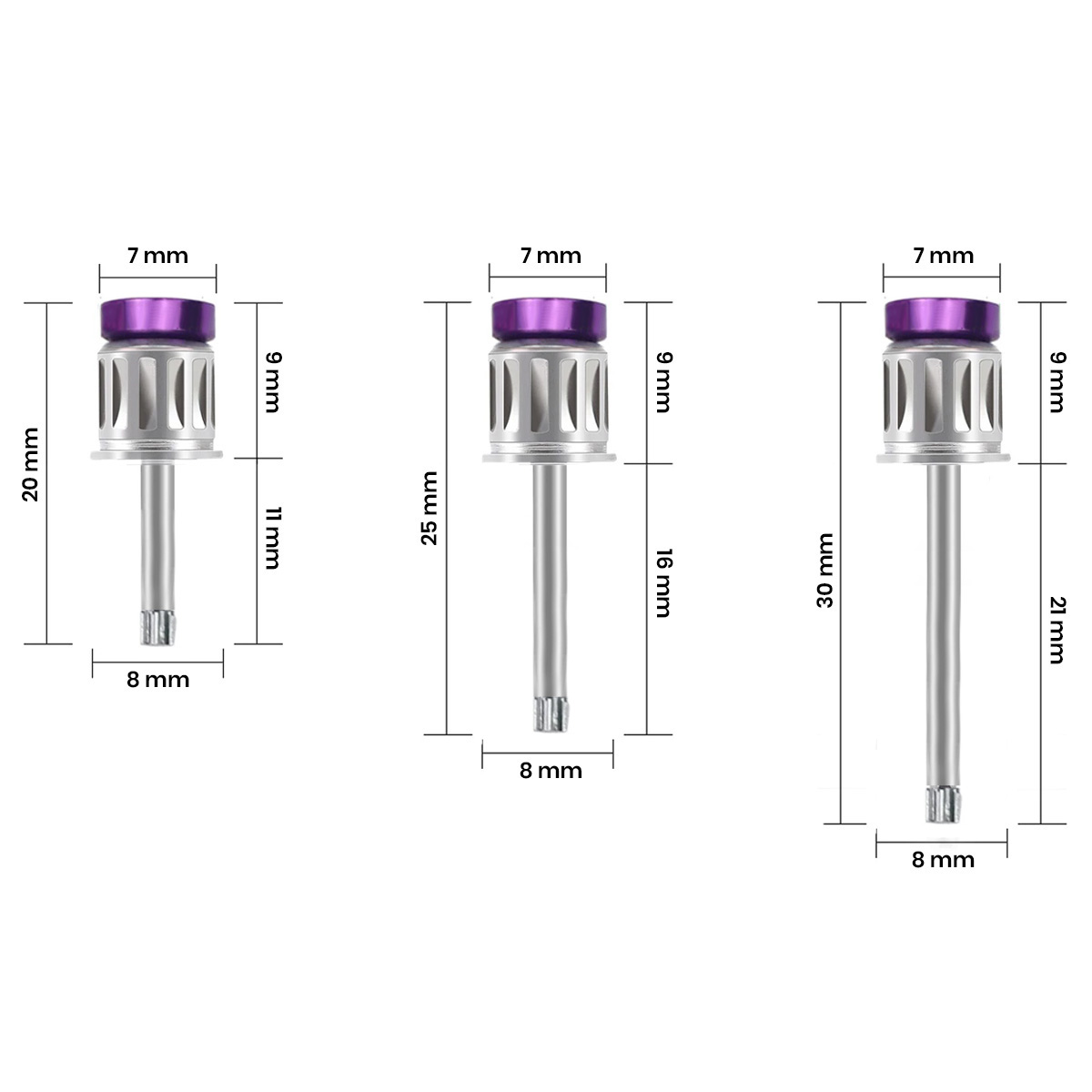 Dentaltech Straumann Implant Compatible Hex Driver
