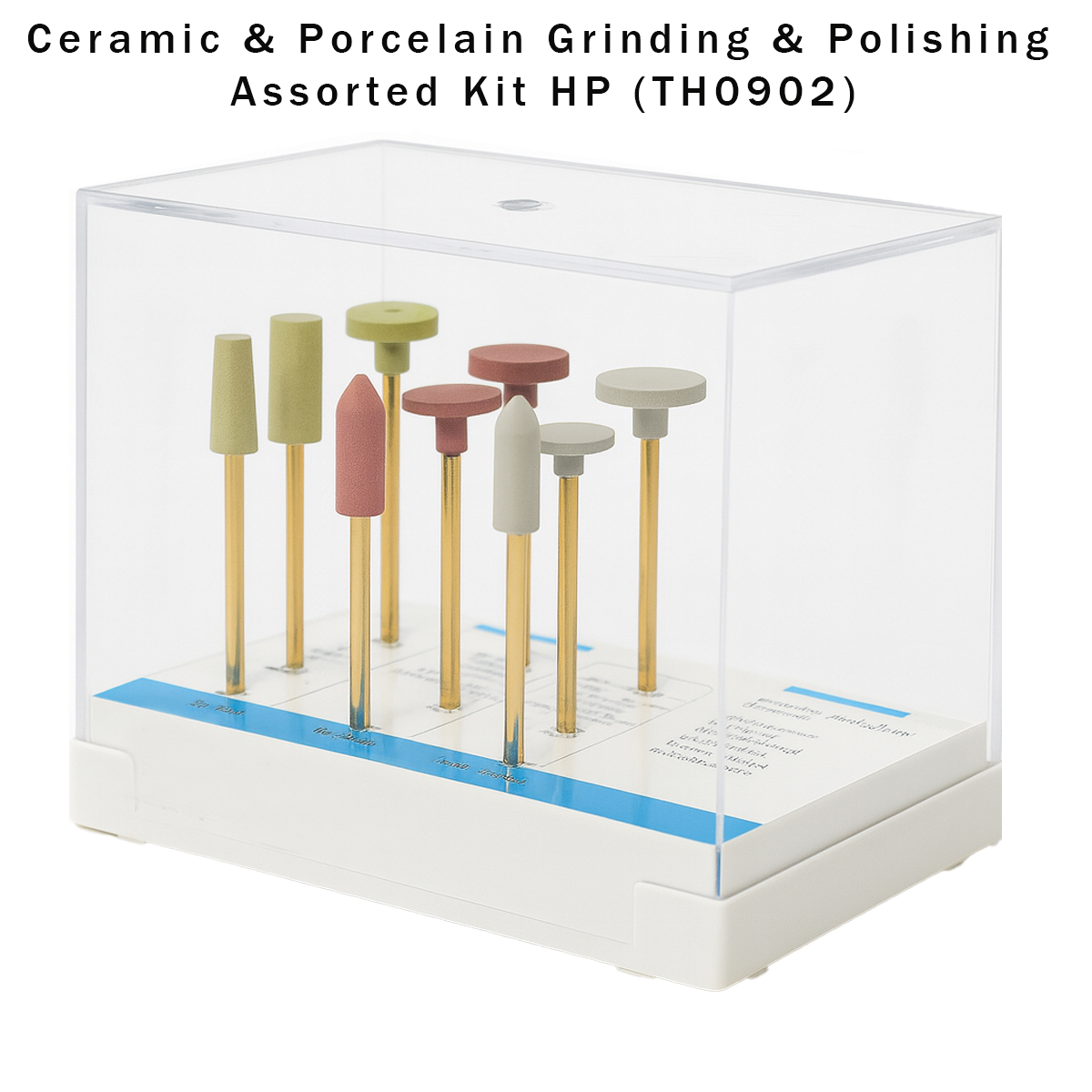 Youdent Ceramic & Porcelain Grinding & Polishing Assorted Kit HP