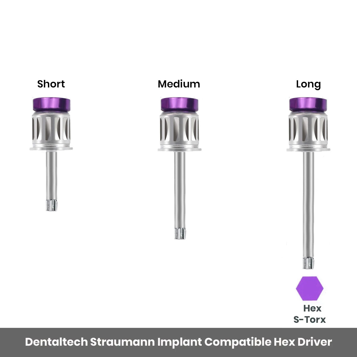 Dentaltech Straumann Implant Compatible Hex Driver