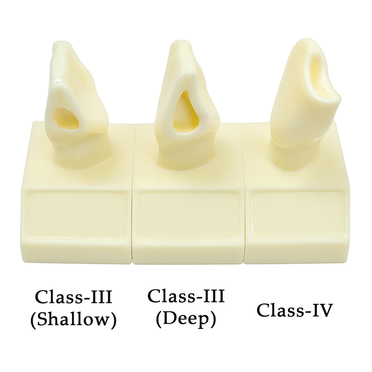 IDENTical Cavity Demonstration Model For Pre - Clinical Training 4X Size - Set of 12 M7025