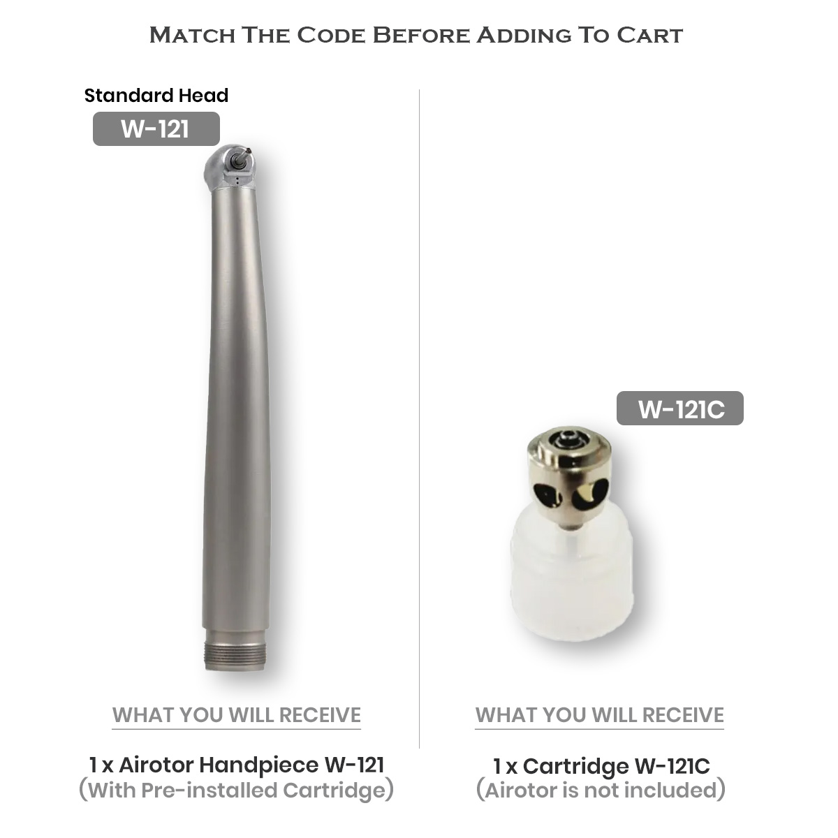 Waldent Premium Plus Airotor And Cartridge