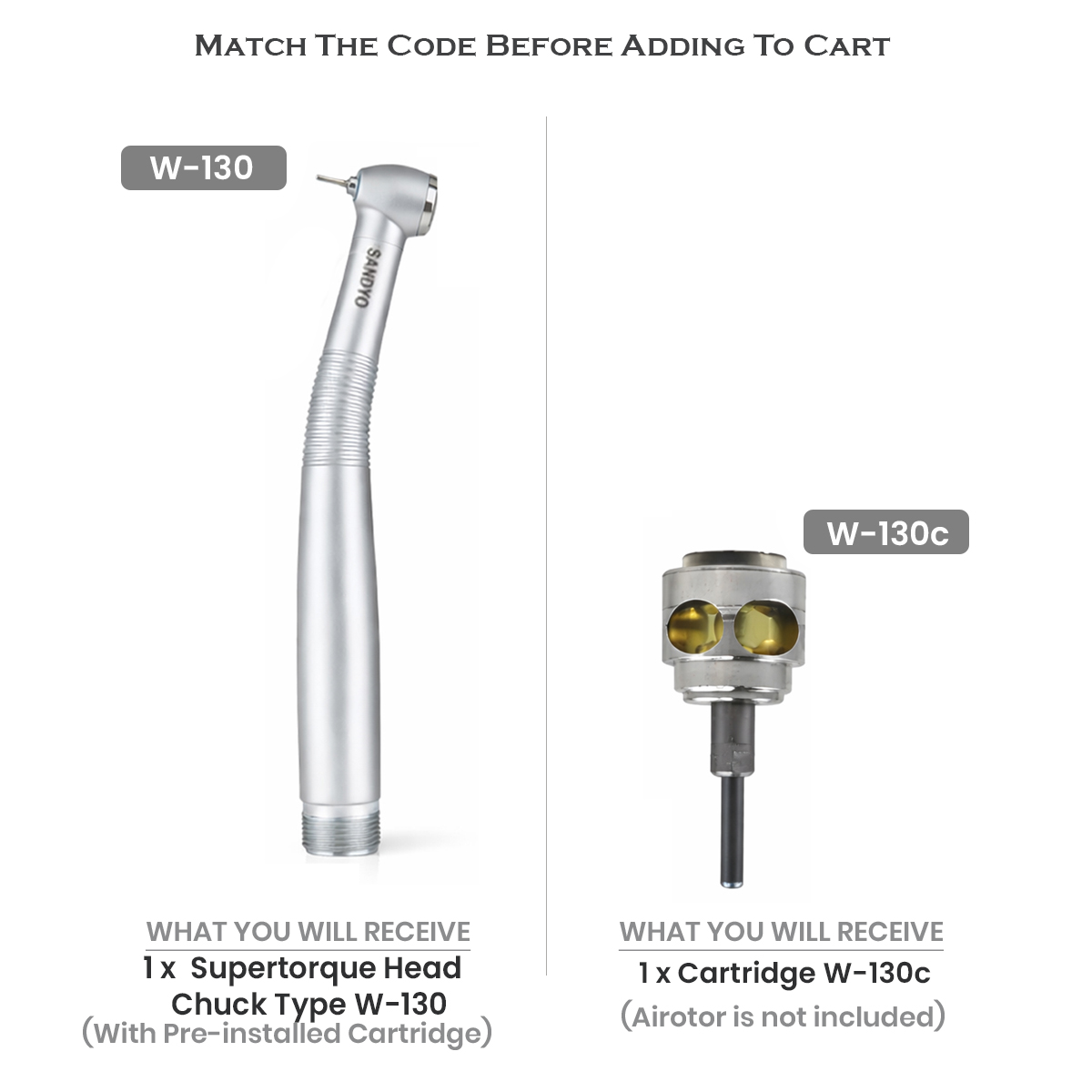 Waldent Sandyo Airotor – Supertorque Head