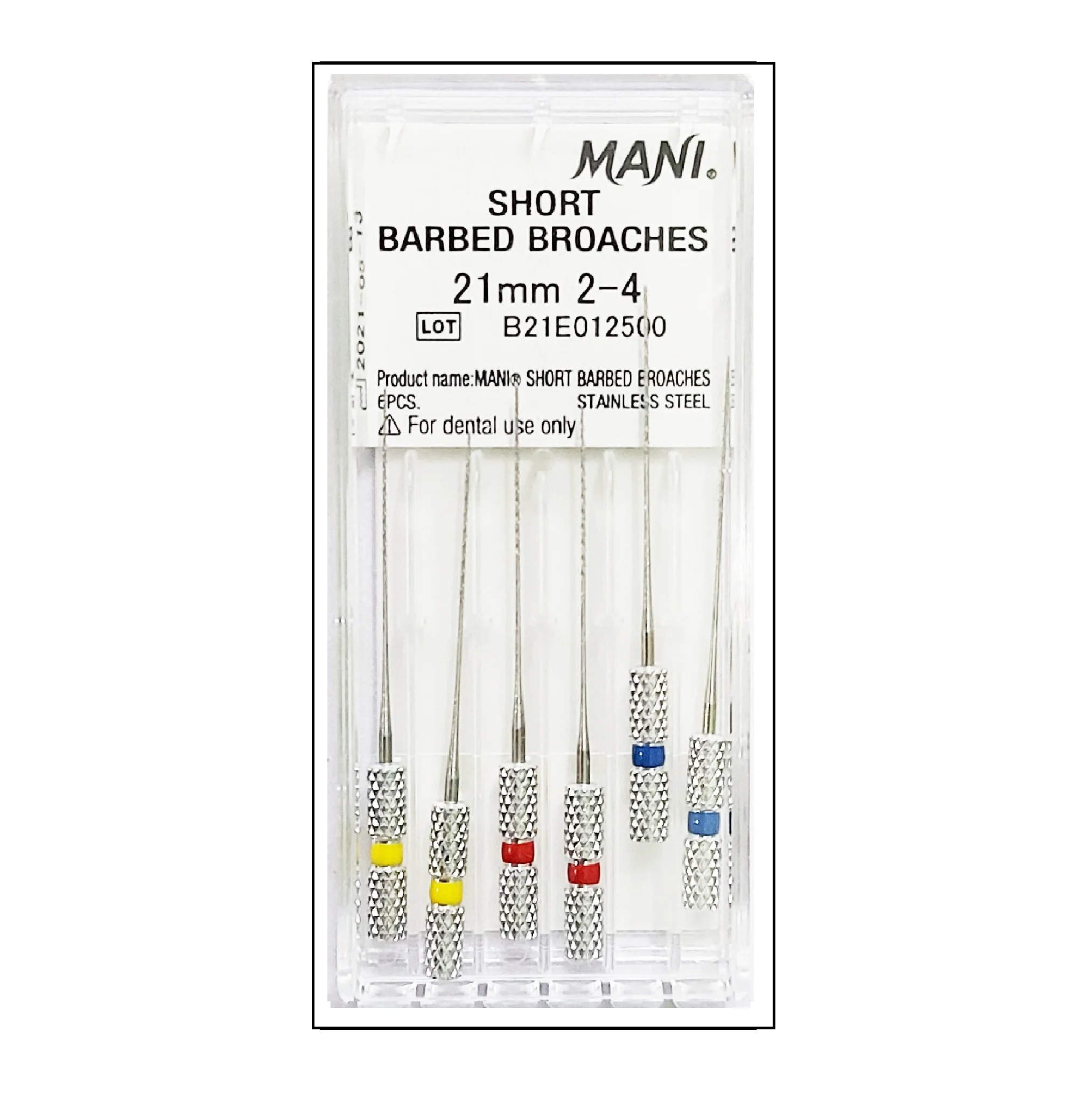 Mani Short Barbed Broaches