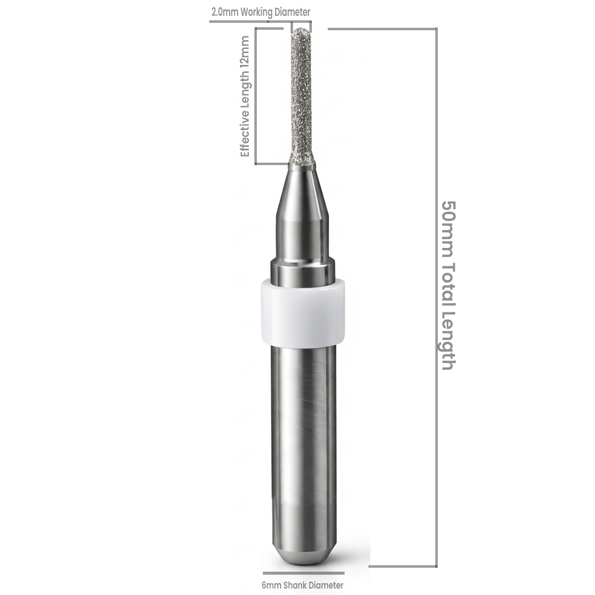 Nexy Glass Ceramic Milling Bur DC (JDM5DW Type)