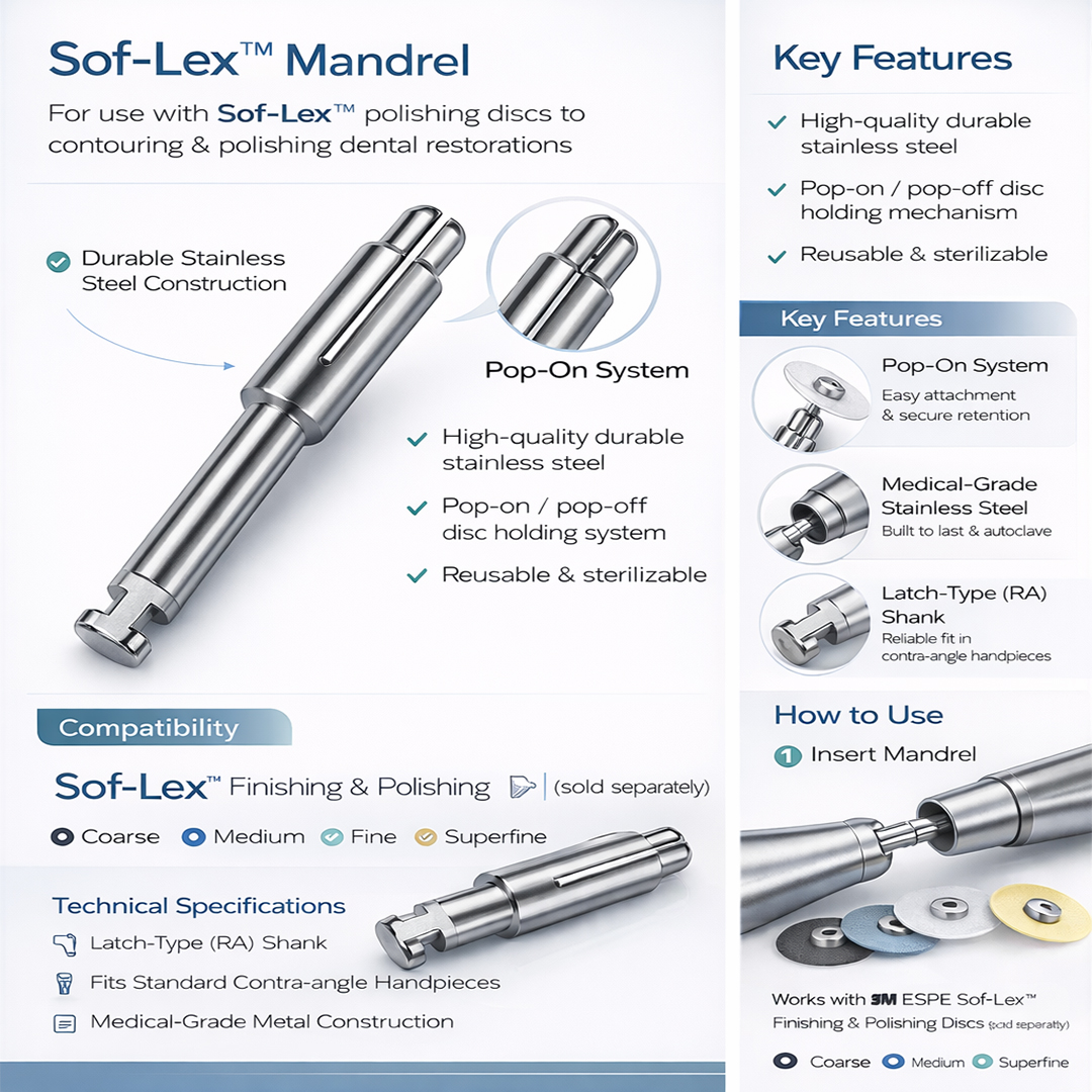 3M ESPE Sof-Lex Mandrel