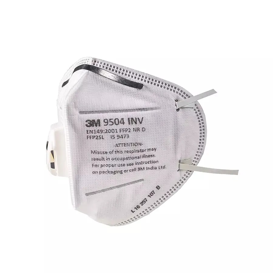3M 9504 INV N95 Dust Pollution Mask SS1052 (Pack of 1 Pcs)