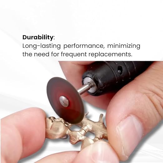 San-I Silicon Carbide Margin Adjustment & Seperation Discs for Ceramics Ø22 x 0.25 x 1.8mm (100pcs)        
