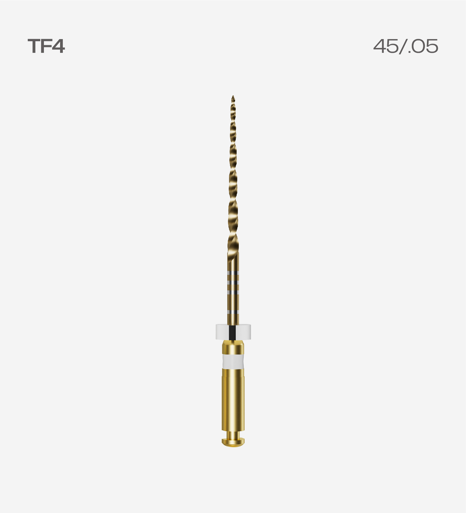 D - Perfect Endodontic Reciprocating Files Assorted TF4 Gold 25mm