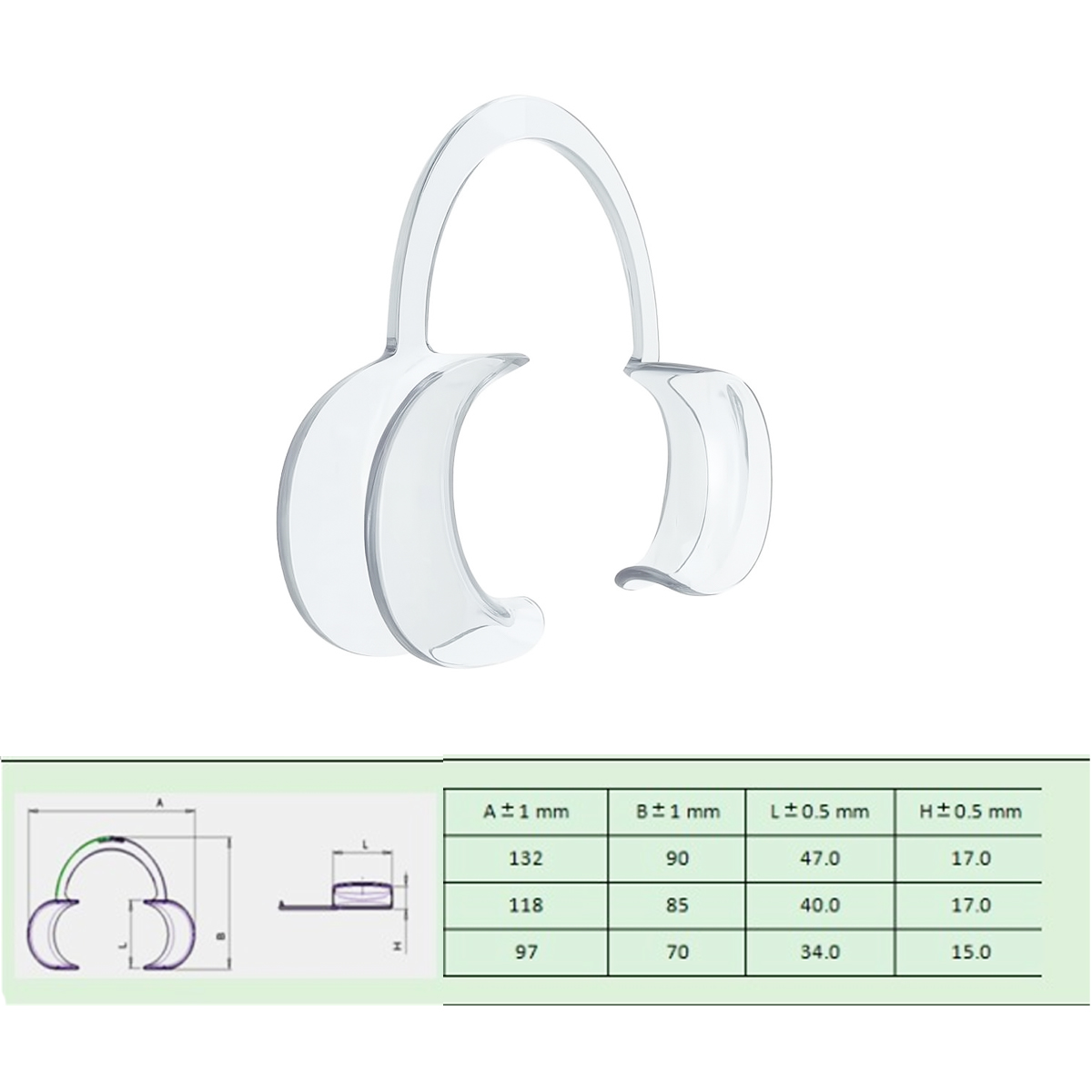 Cotisen Cheek Retractor C Type Small Pk/2