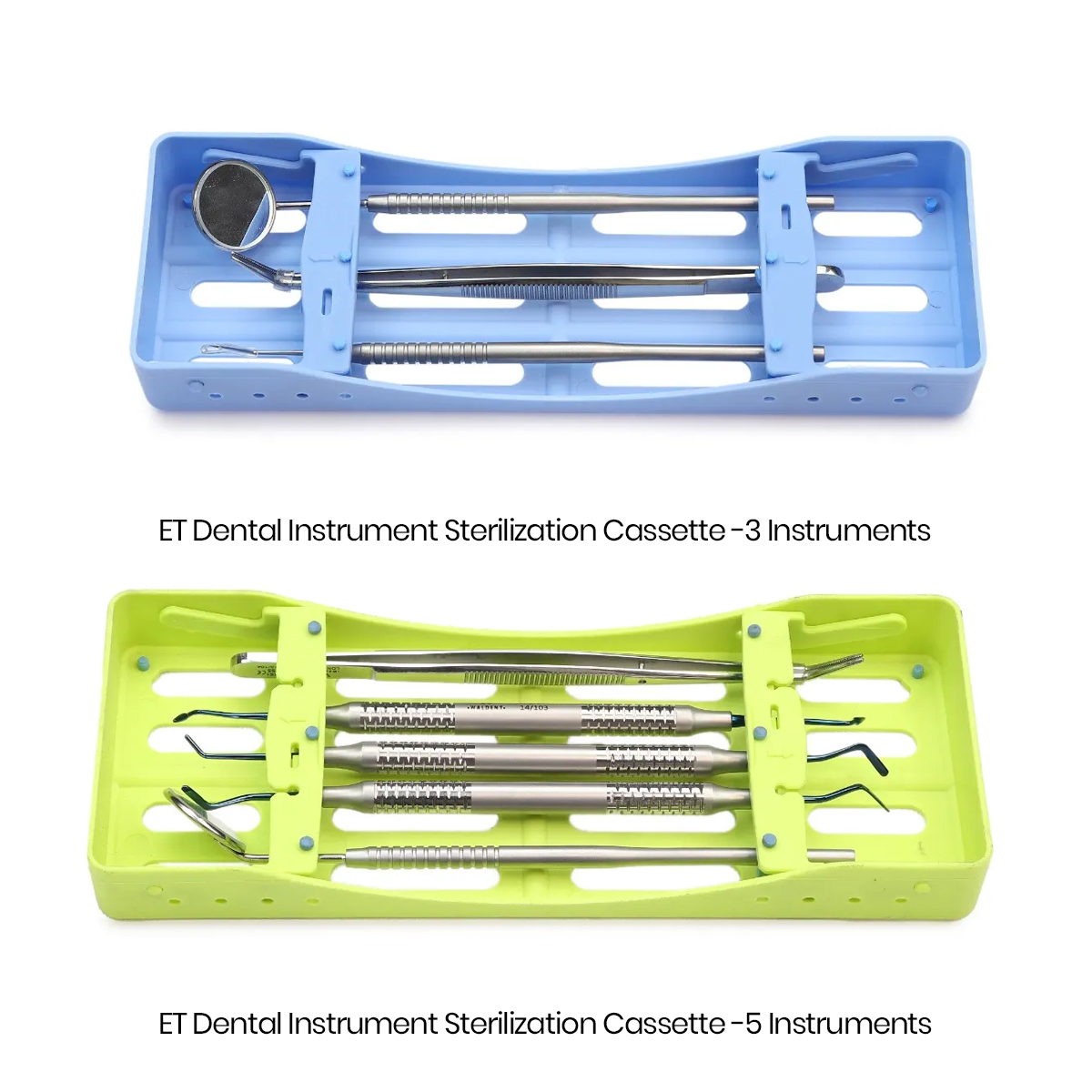 ET Dental Instrument Sterilization Cassette (Plastic)