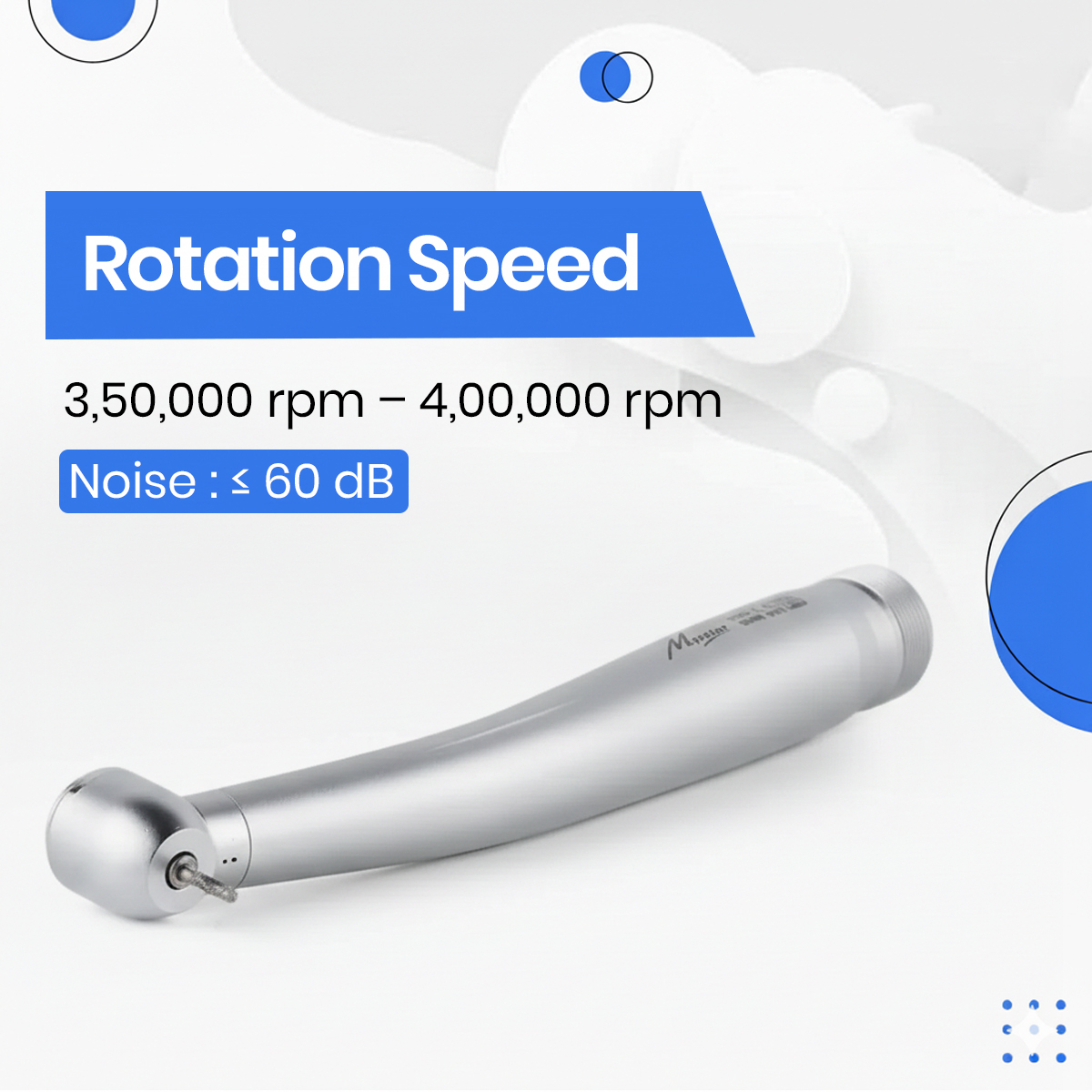 Endoking Myrotor Push Button Airotor And Cartridge