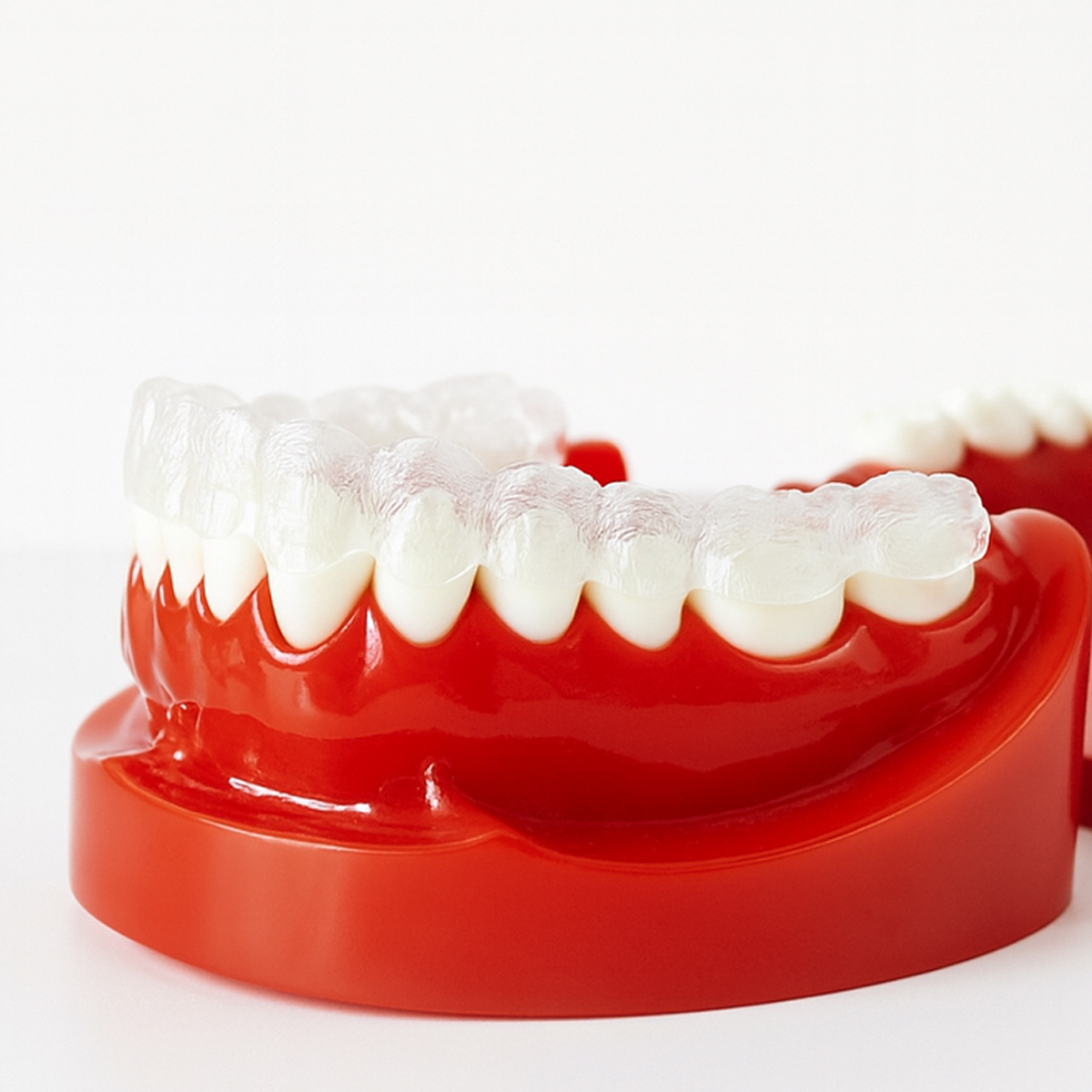 iDENTical Orthodontic Model With Transparent Retainer M3015