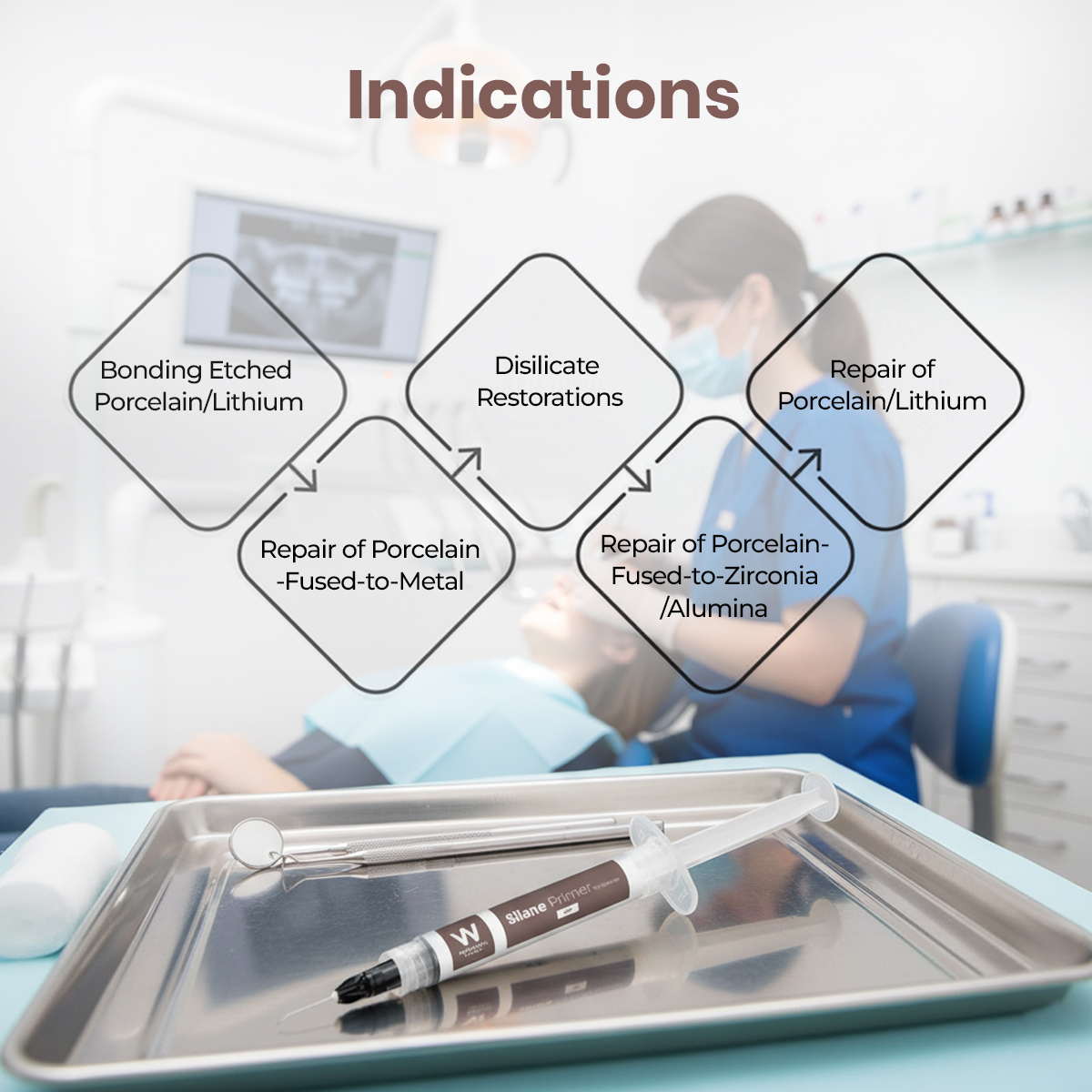 Waldent Silane Primer Syringe
