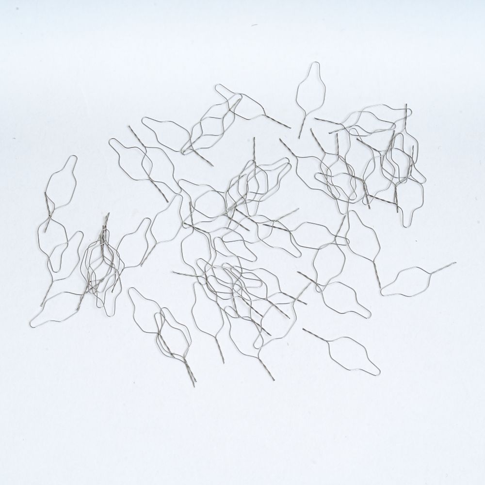 UU Ortho Preformed Ligature Wire Twisted Short 2.5cm (Pack of 100)