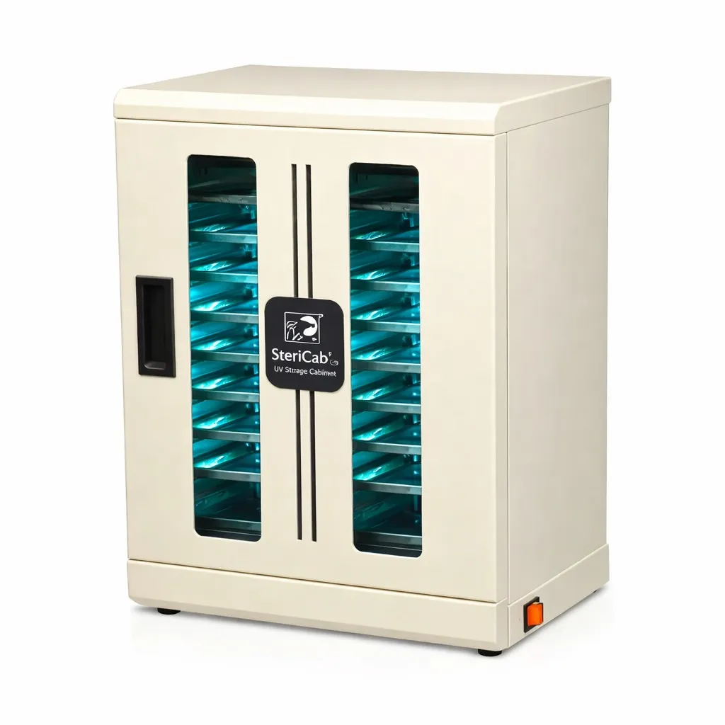 Life SteriCab UV Cabinet with 20 Trays Storage Option - Cream