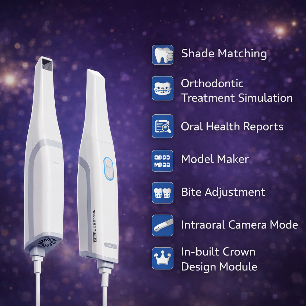 Waldent BLZ IntraVue 900 Ai Intraoral Scanner | Call +91-9311803455 For Easy Finance Options