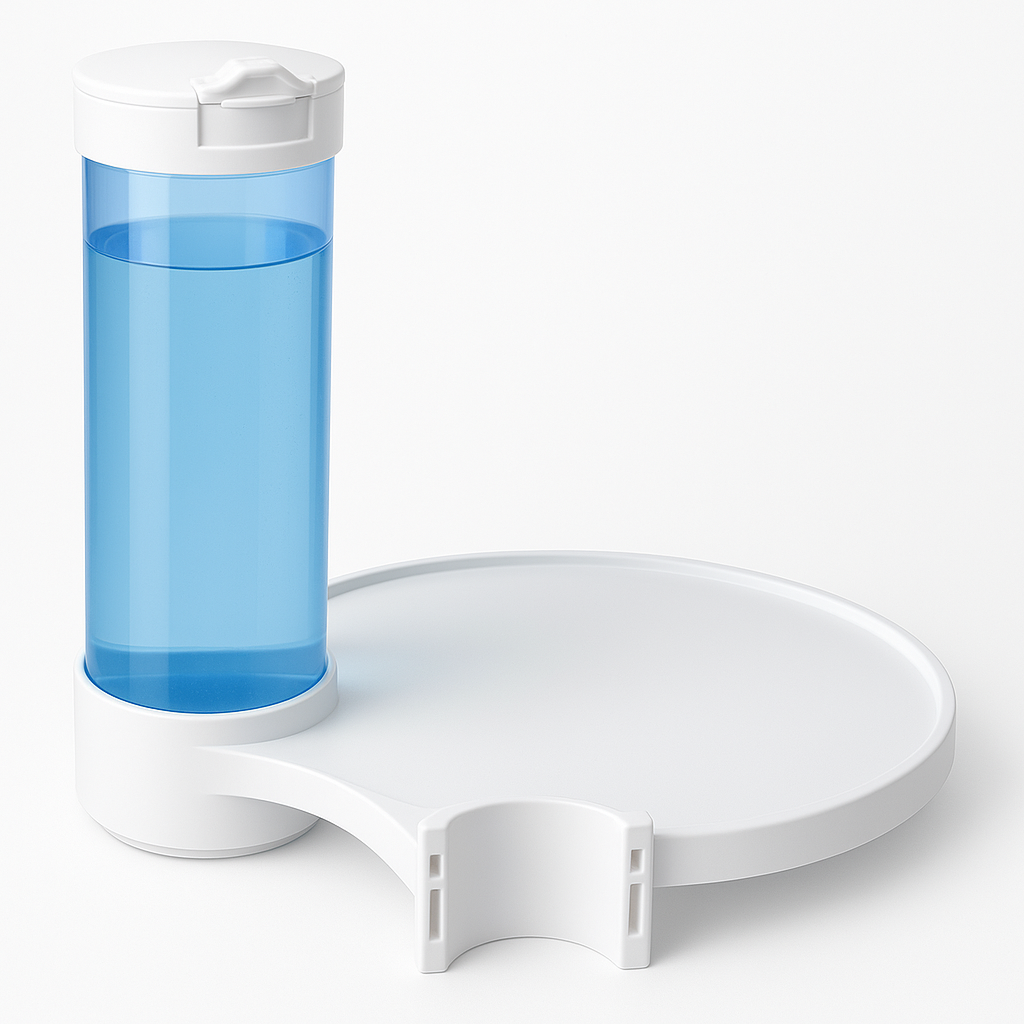 ET Dental Utility Tray with Cup Dispenser