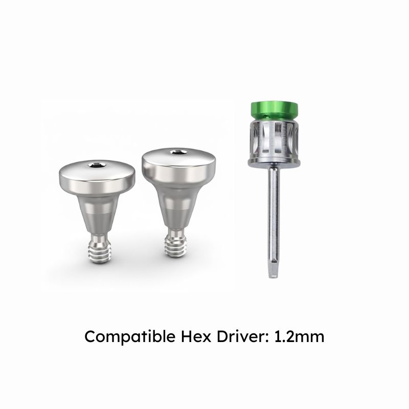 Dentaltech Korean Implant Compatible Healing Abutments - Regular