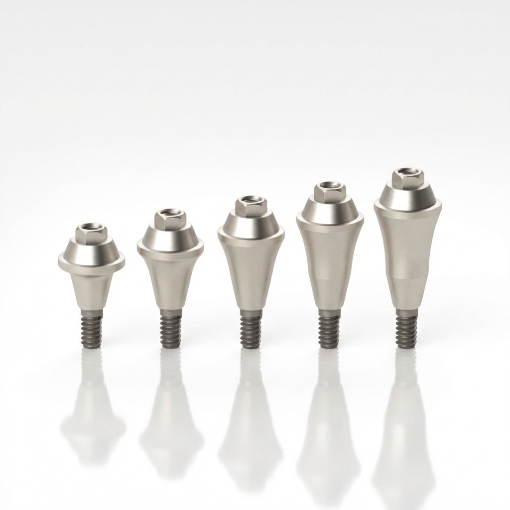 Dentaltech Israeli Implant Compatible Multi Unit Straight Abutments RS