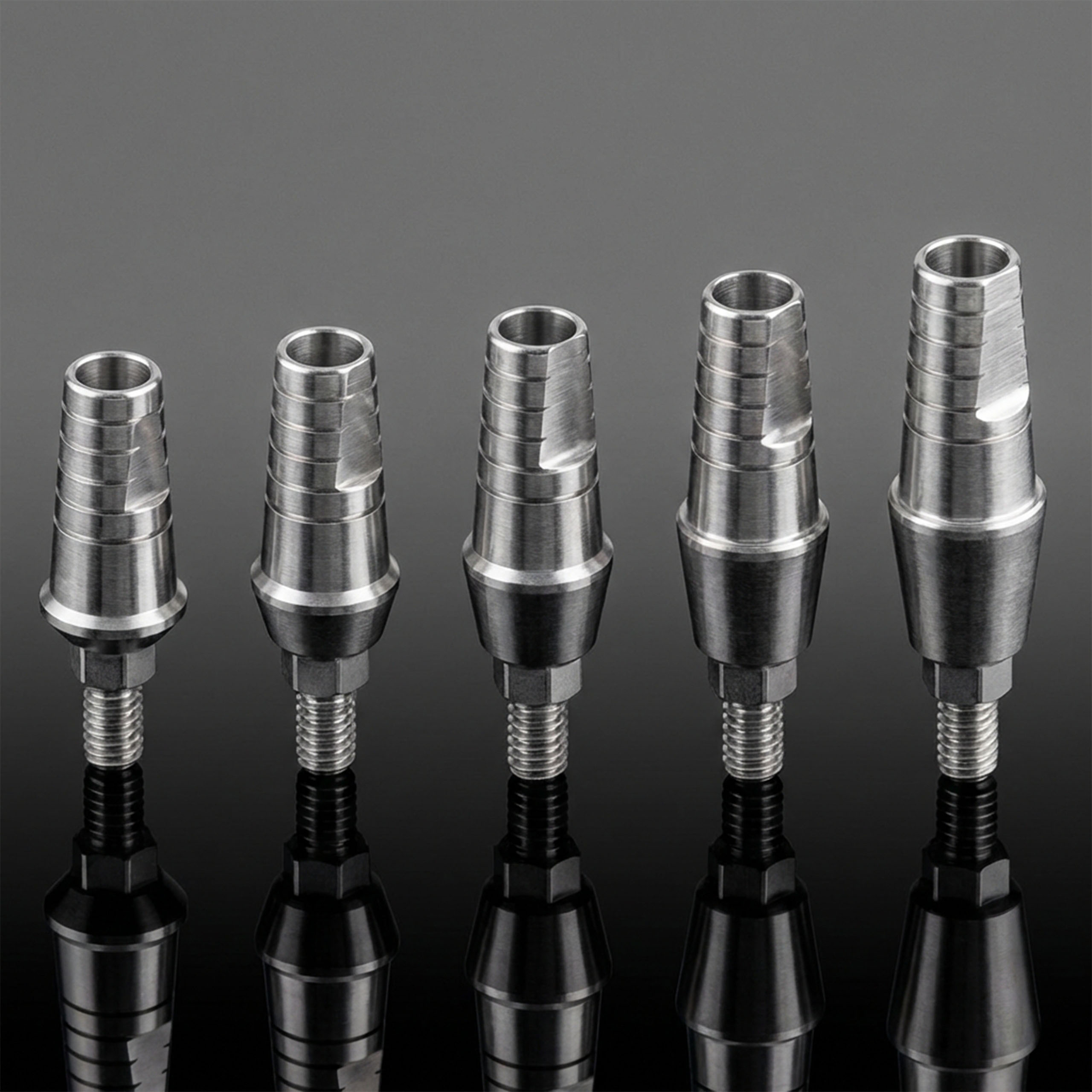 Dentaltech Straight Abutments RS - Adin | Noris | MIS | AB Dental Compatible