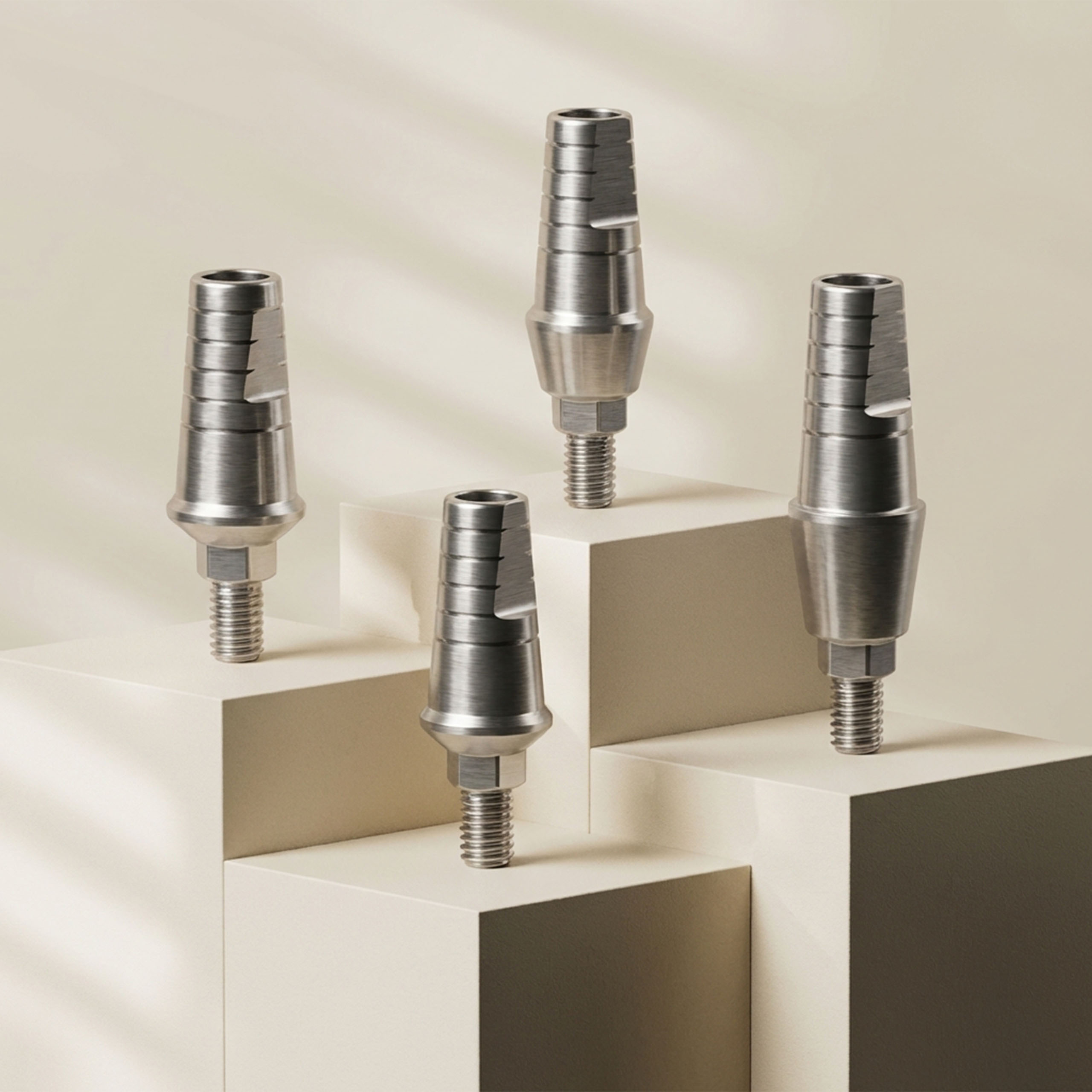 Dentaltech Straight Abutments RS - Adin | Noris | MIS | AB Dental Compatible