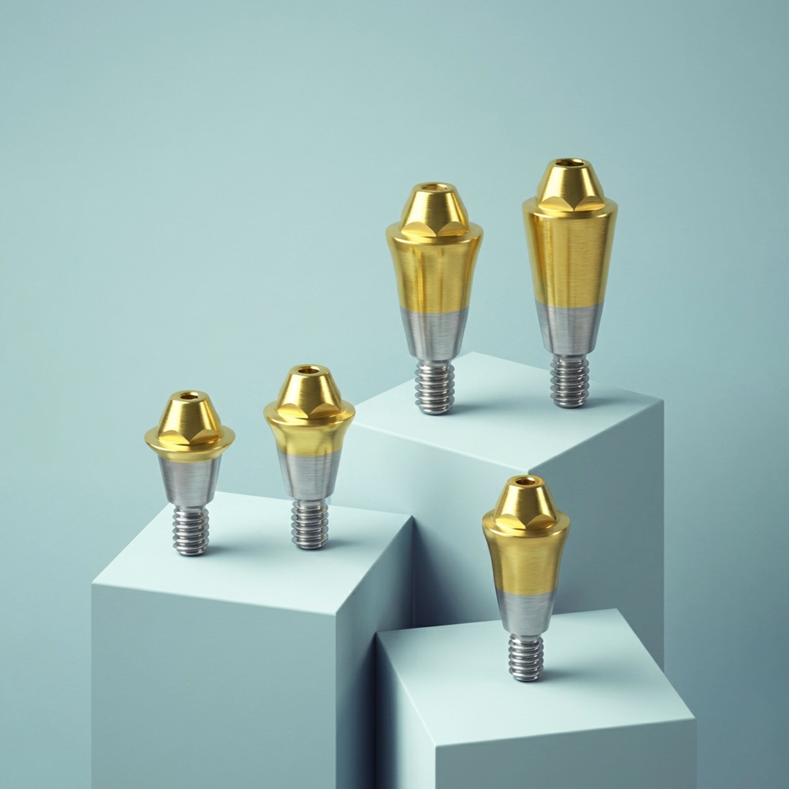 Dentaltech Multi Unit Straight Abutments - Osstem | Dentium | DIO | Cowellmedi | Neobiotech | Dentis Compatible