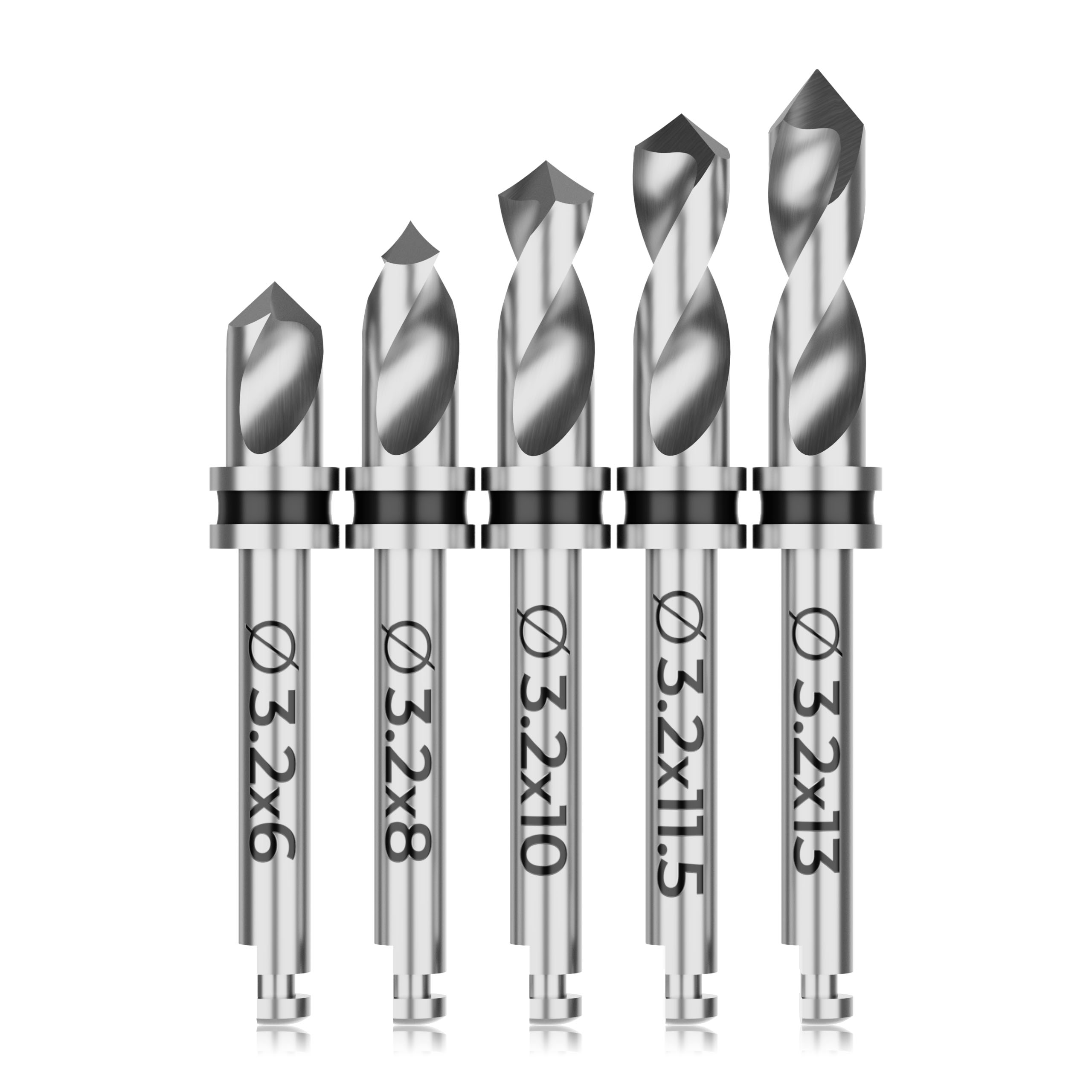 Waldent PrecisionPro Implant Drill Set 15-PCS (K19/10)