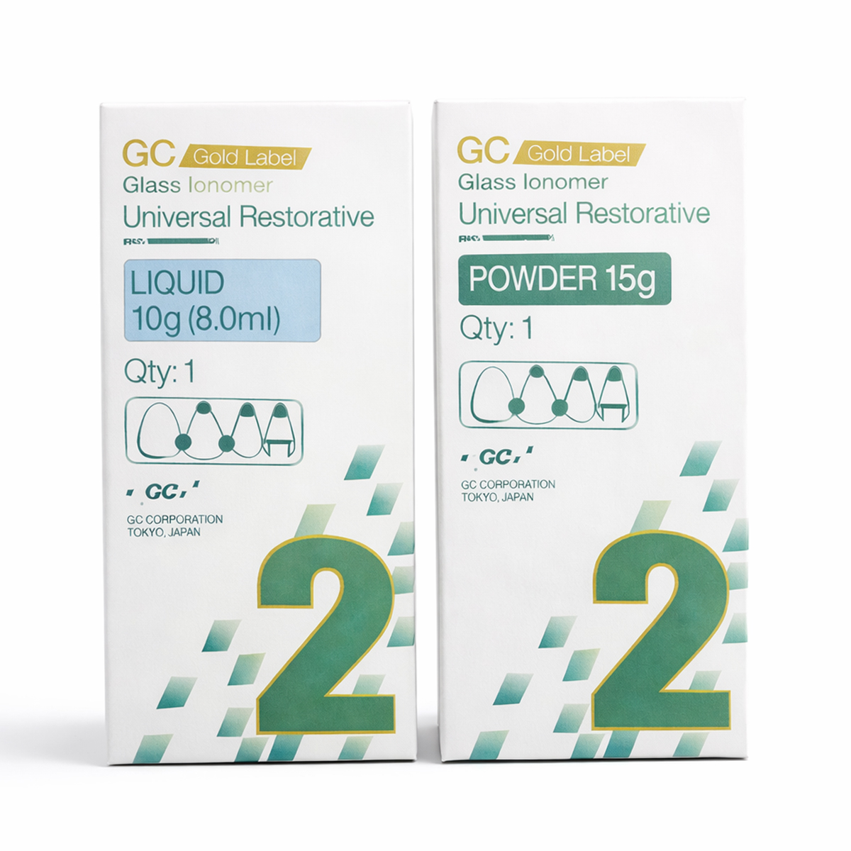 GC Gold Label 2 Glass Ionomer Restorative Cement