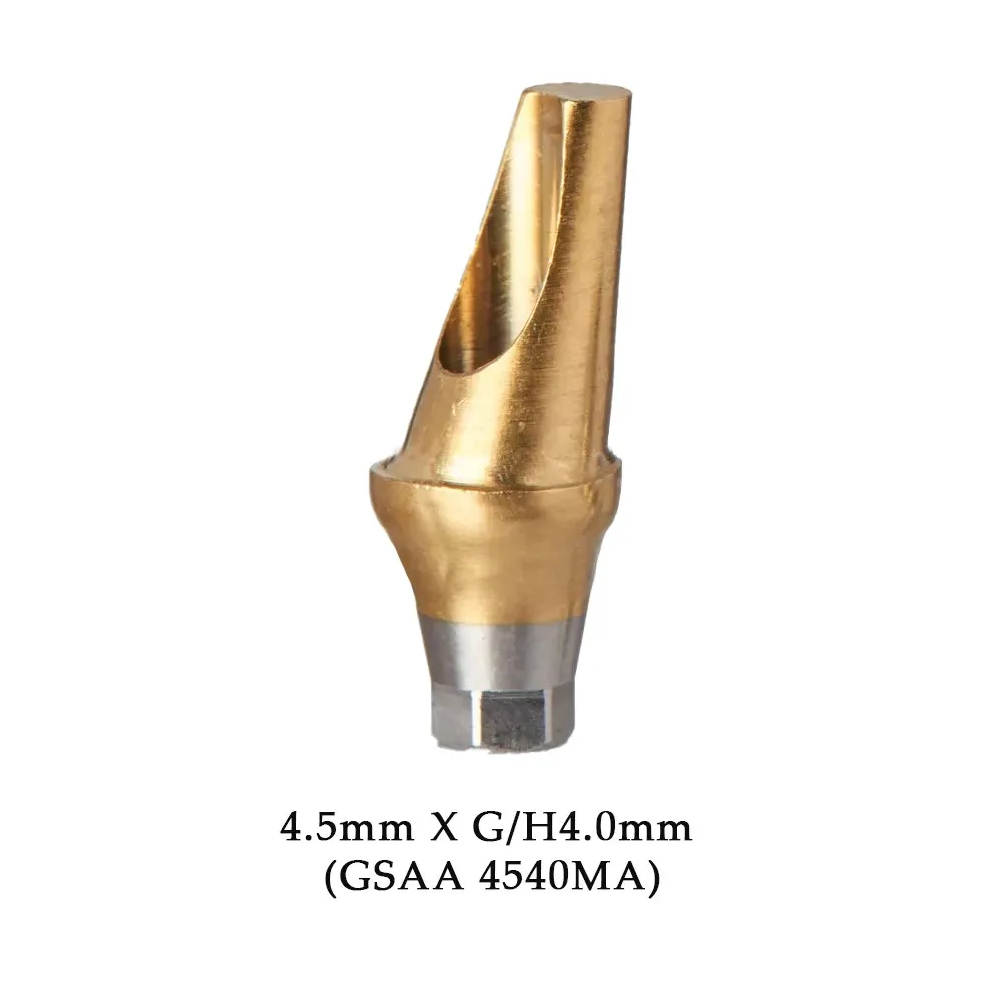 Dentaltech Korean Implant Compatible 17° Angular Abutment Mini Hex A ∅4.5mm X G/H4.0mm (GSAA 4540MA)