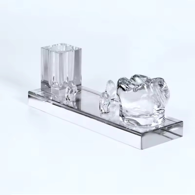 IDENTical Glass Business Card Holder