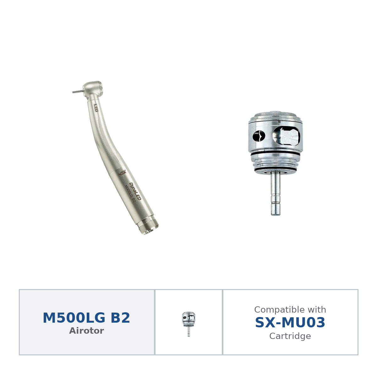 NSK Dyna LED Airotor Handpiece and Cartridges