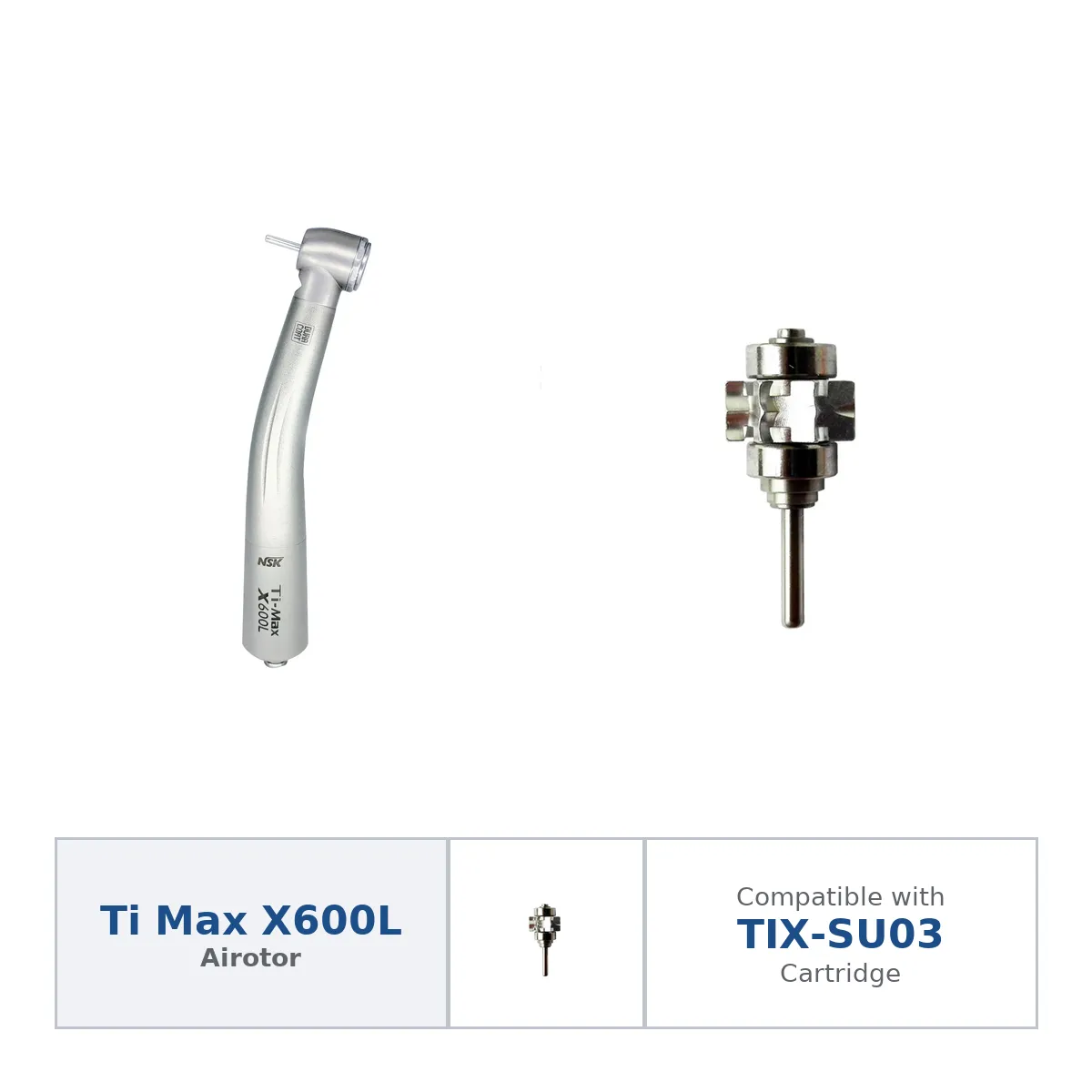 NSK Ti Max X600L Standard Head Airotor Handpiece (Optic)