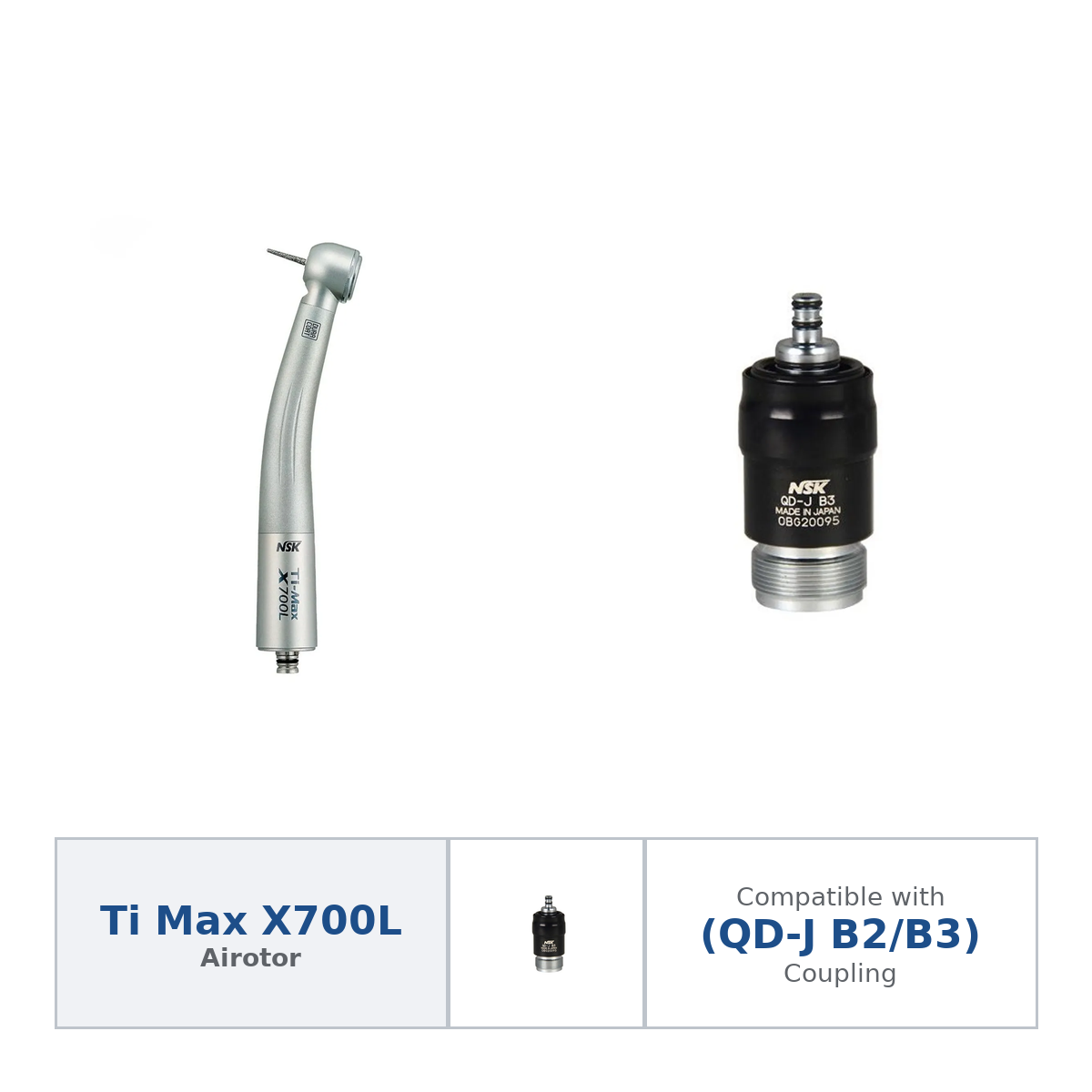 NSK Ti Max X700L Torque Airotor Handpiece (Optic)