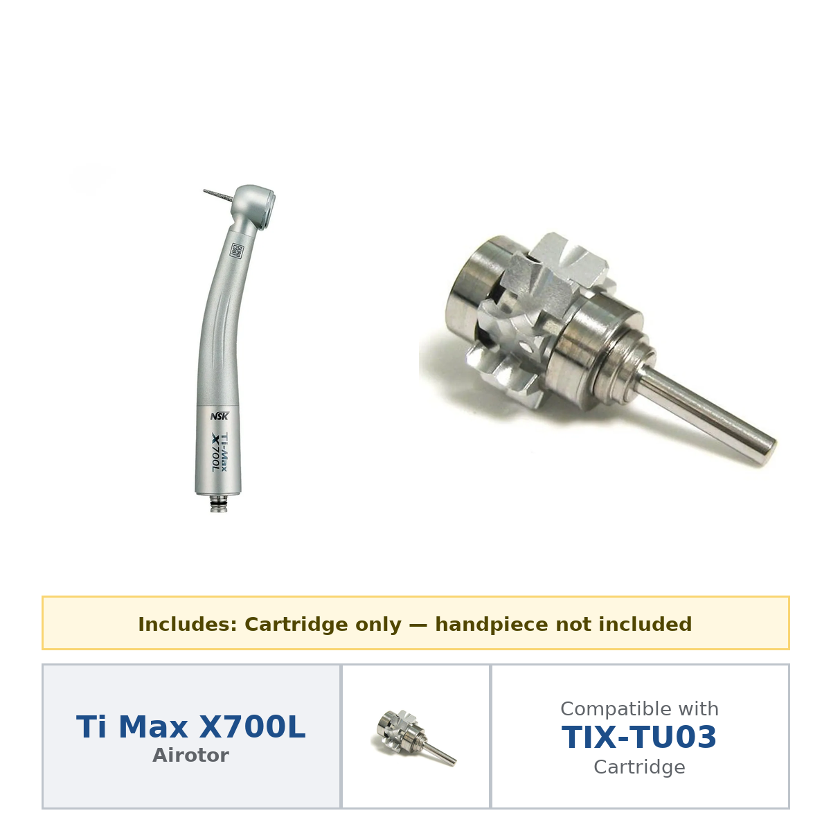 NSK TIX-TU03 Cartridge For Pana Max X700L Airotor