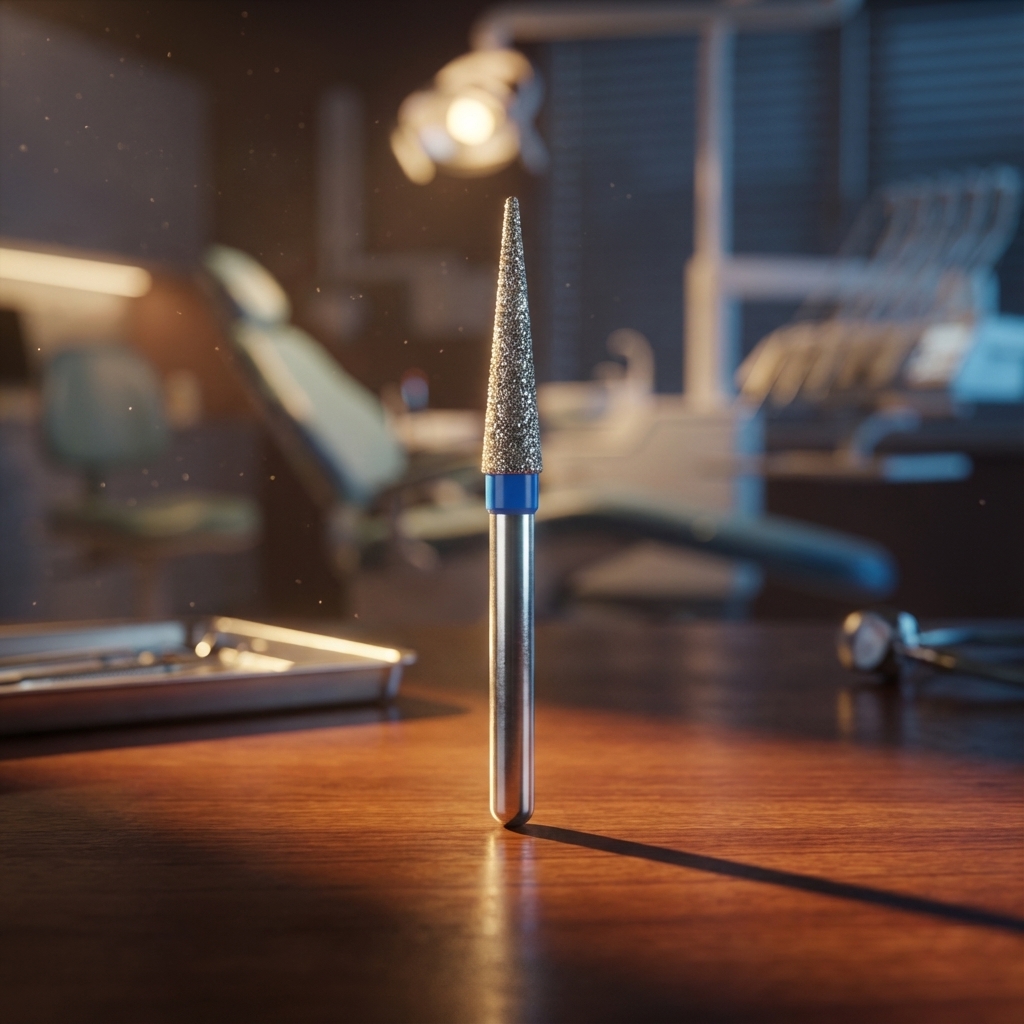 Mani Diamond Airotor and Contra Angle Burs - Taper Conical End / Tc Series