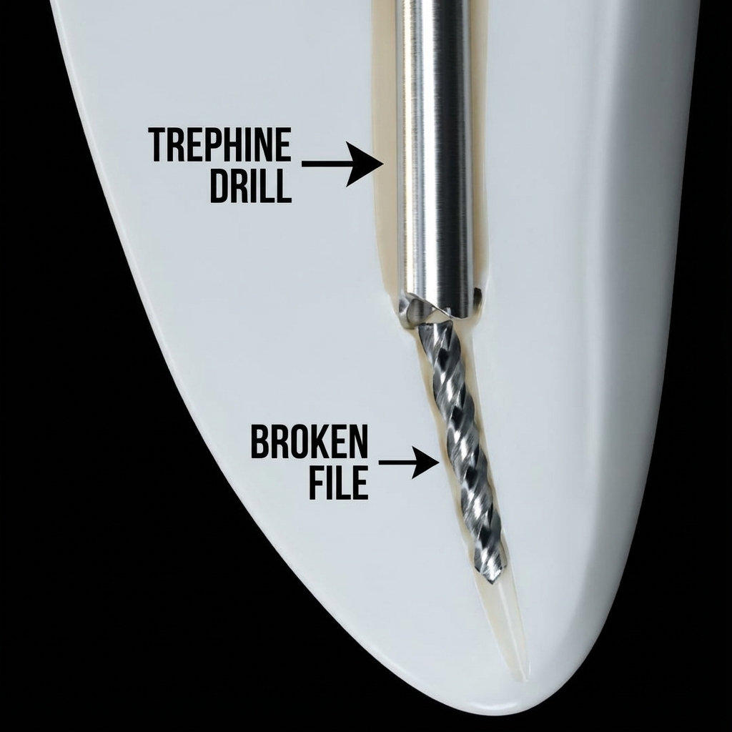Waldent Trephine Drills For EndoResQ File Retrieval System (Pack Of 3)