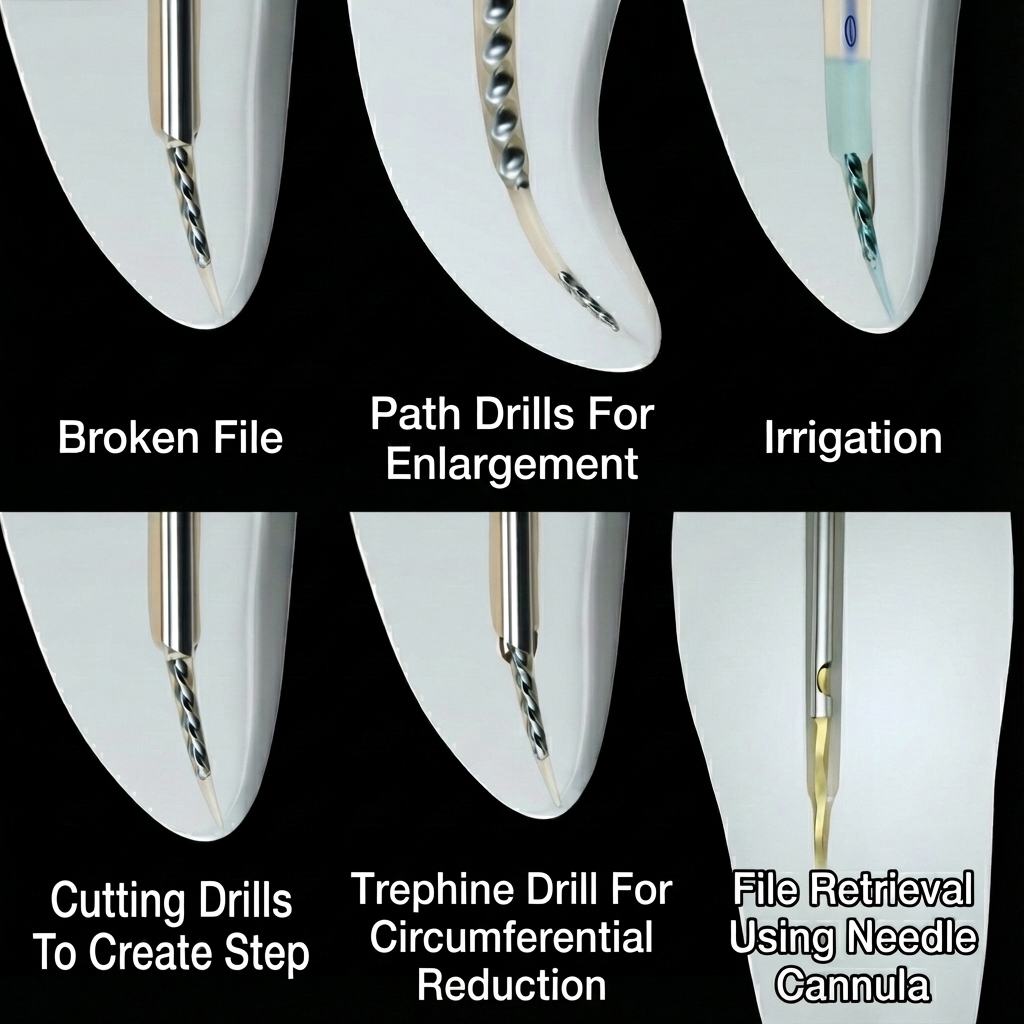 Waldent Trephine Drills For EndoResQ File Retrieval System (Pack Of 3)
