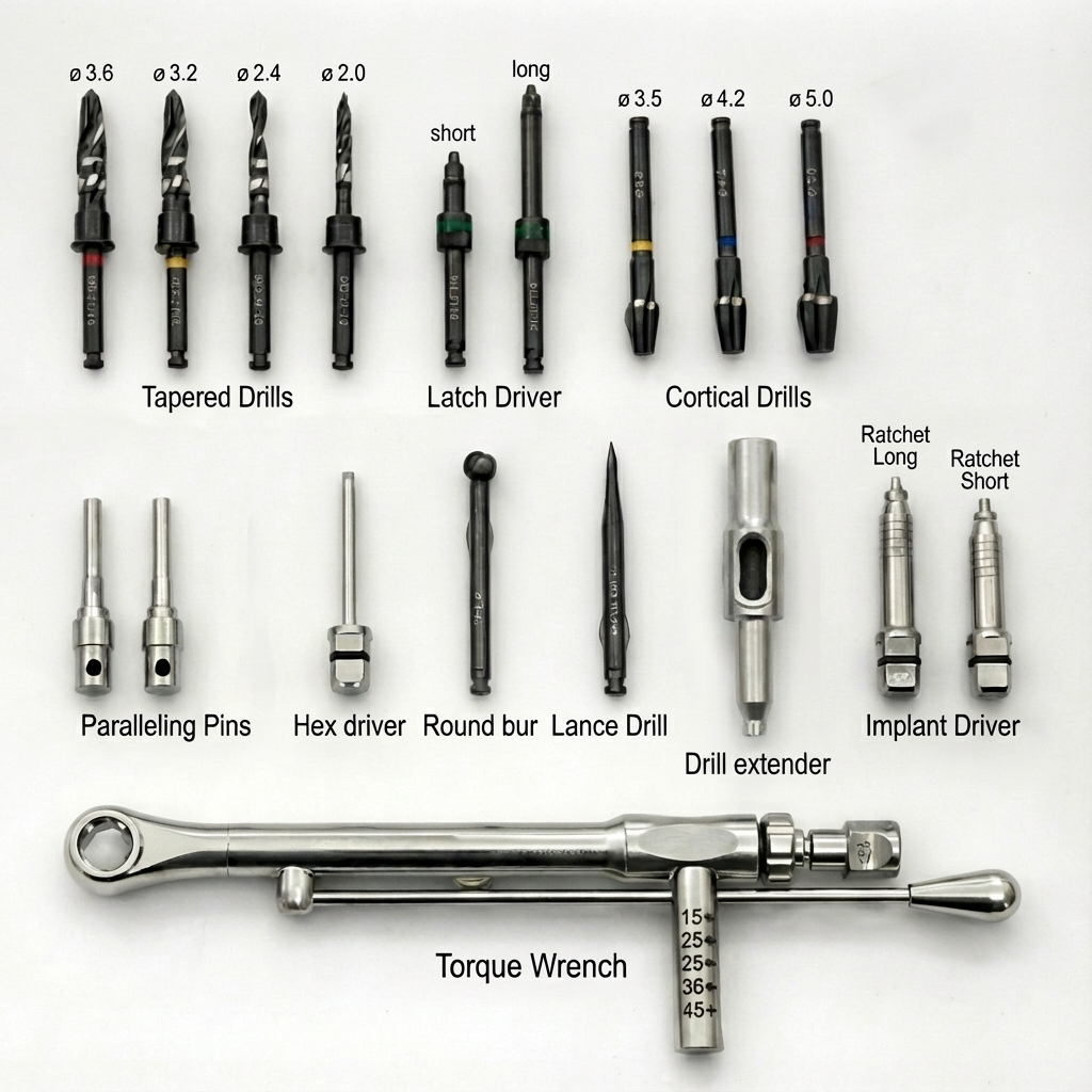 Apex Konnect Dental Implant Surgical Kit